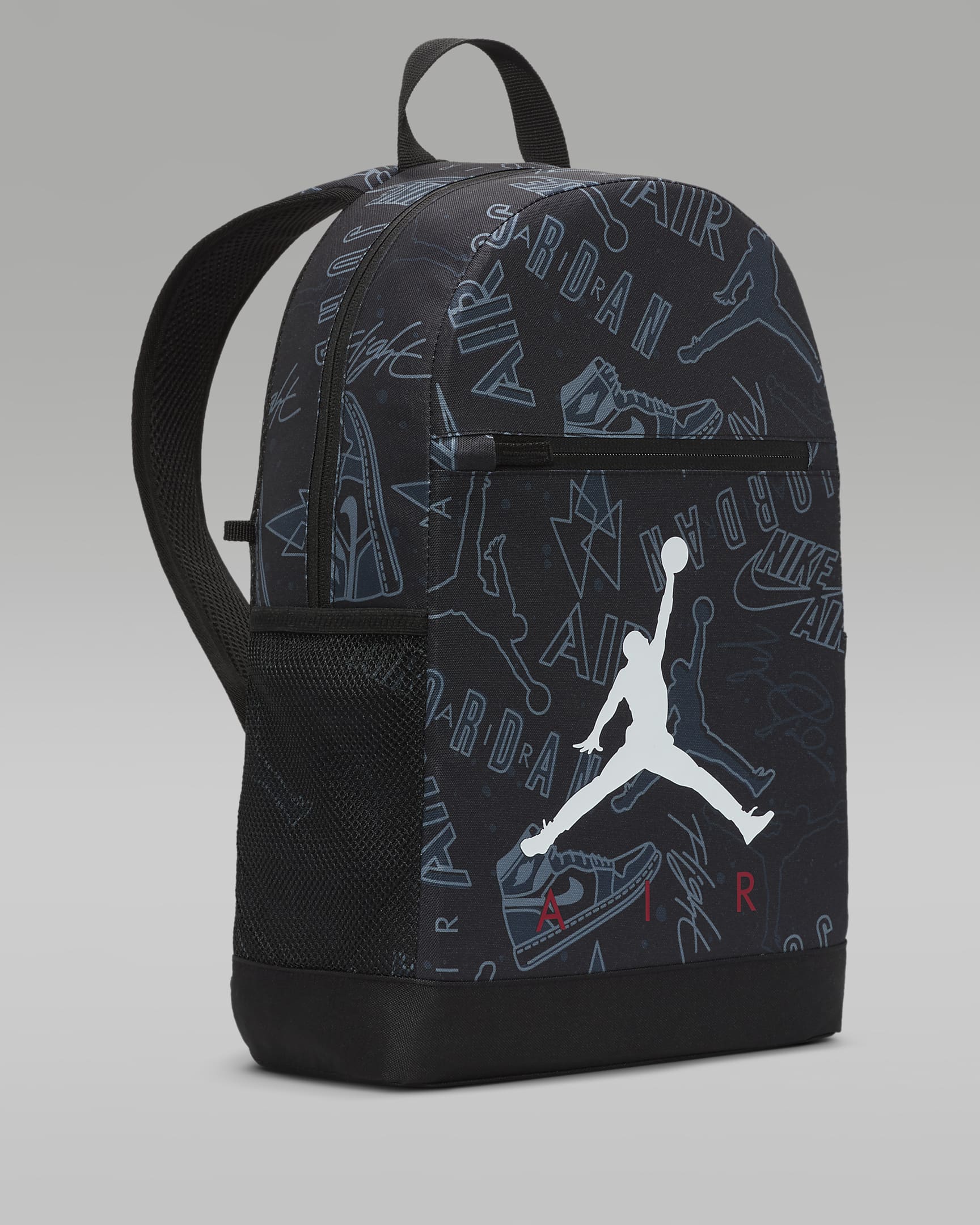 Jordan Backpack (Large) - Black/Gym Red