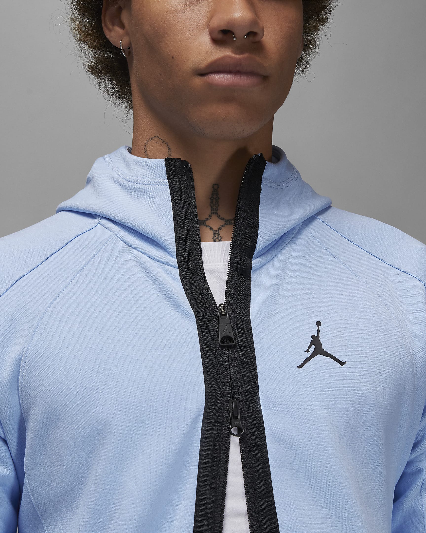 Jordan Dri-FIT Sport Men's Air Fleece Full-Zip Hoodie. Nike ZA