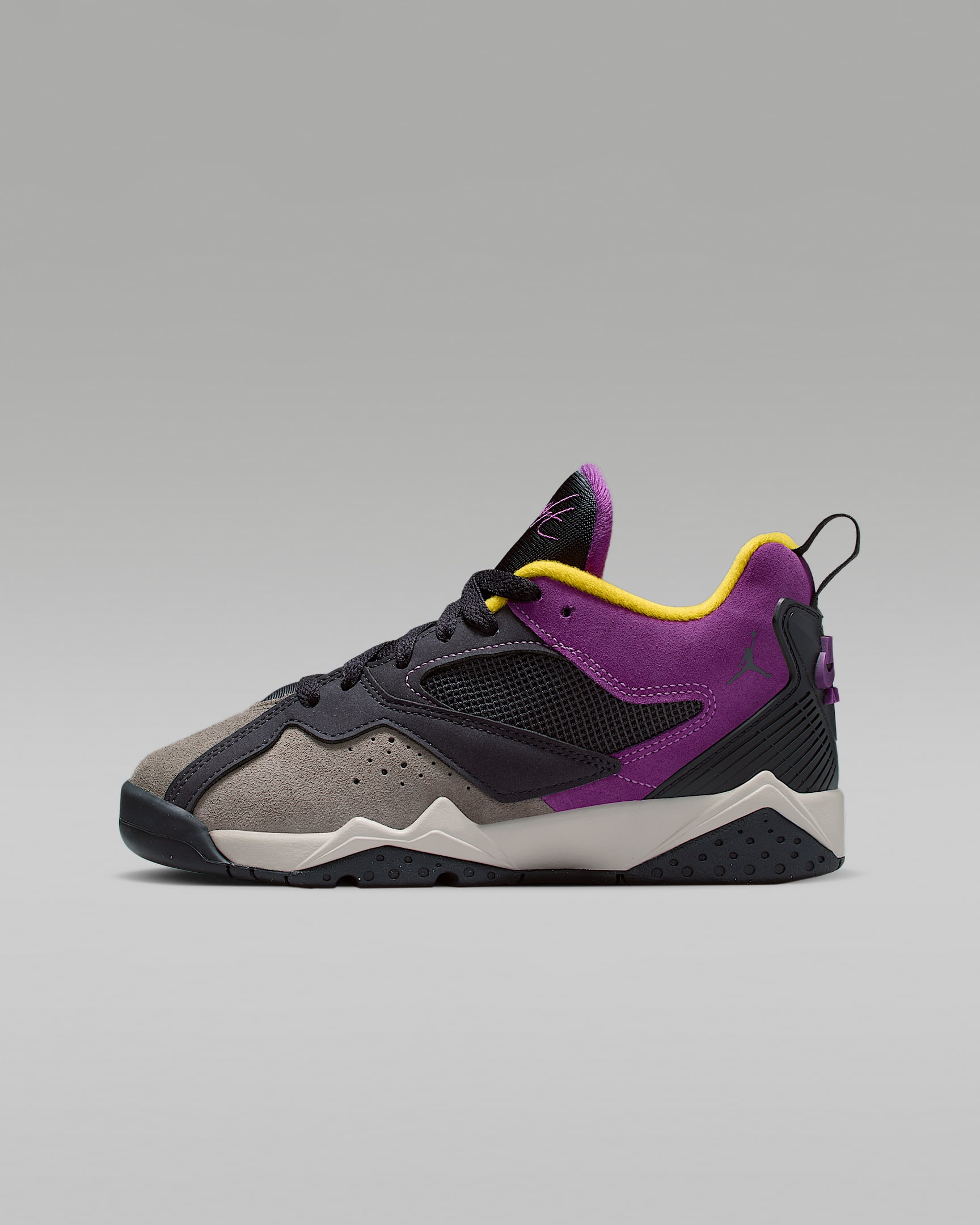 Chaussure Air Jordan MVP 92 pour ado - Oil Grey/Cave Stone/Dark Sulfur/Viotech