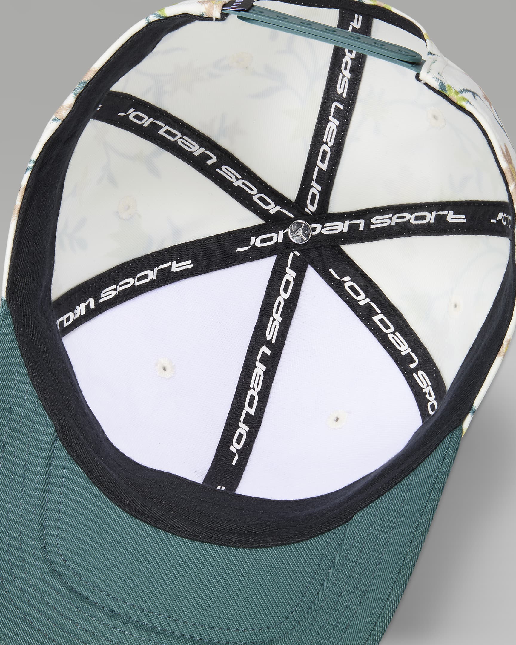 Jordan Rise Structured Hat - Sail/Oxidised Green/Black