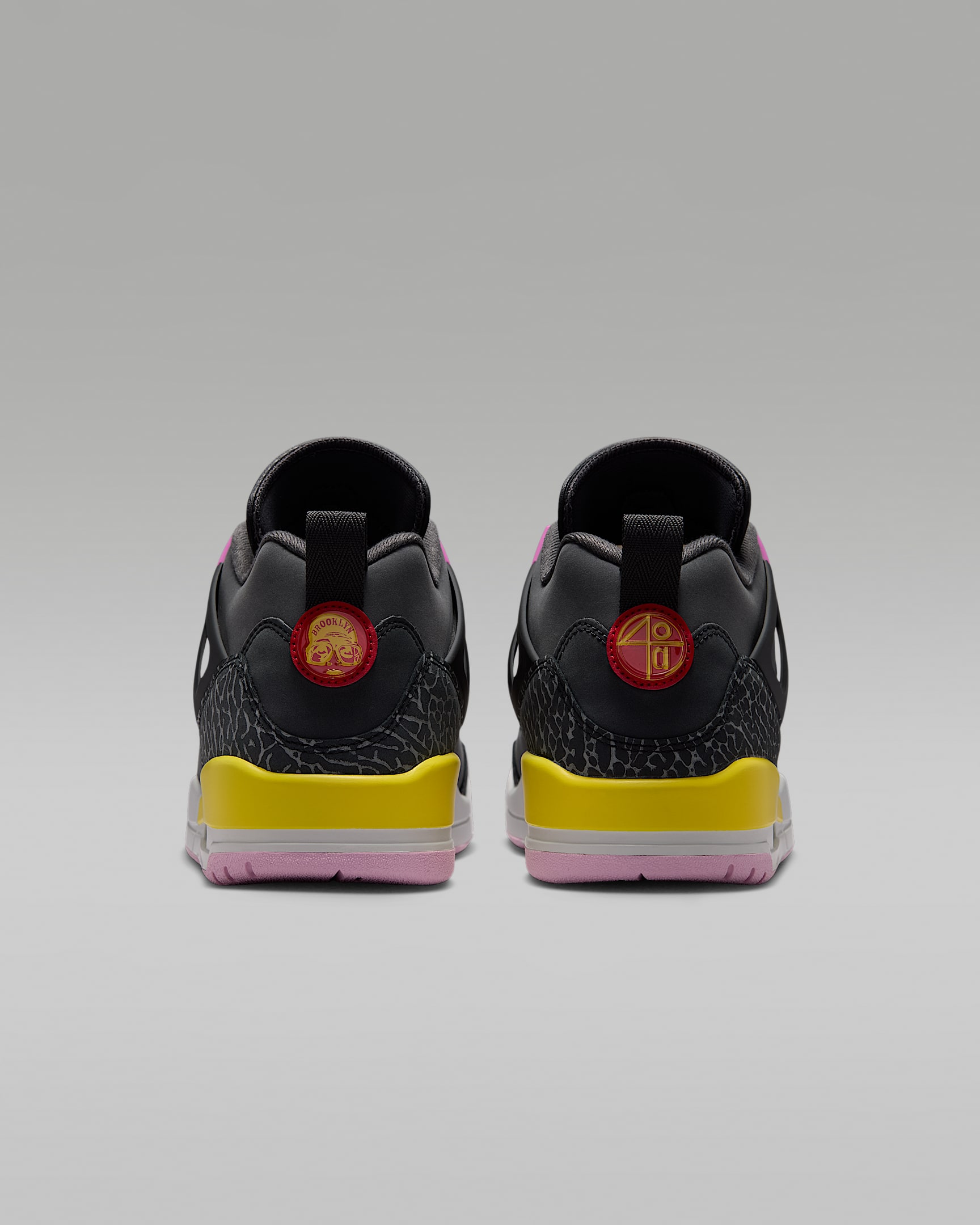 Jordan Spizike Low Men's Shoes - Anthracite/Black/Wolf Grey/University Red