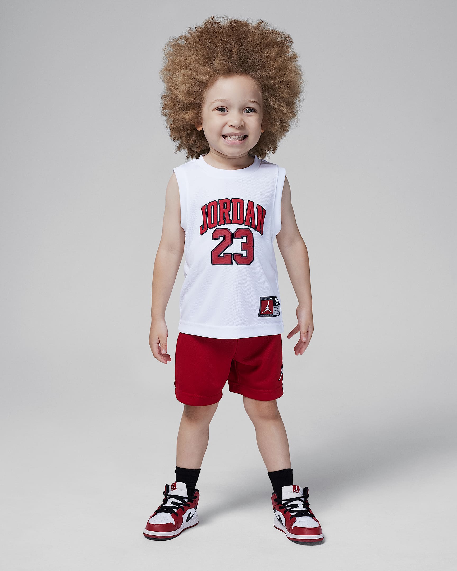 Jordan 23 Little Kids' Jersey Set - Gym Red