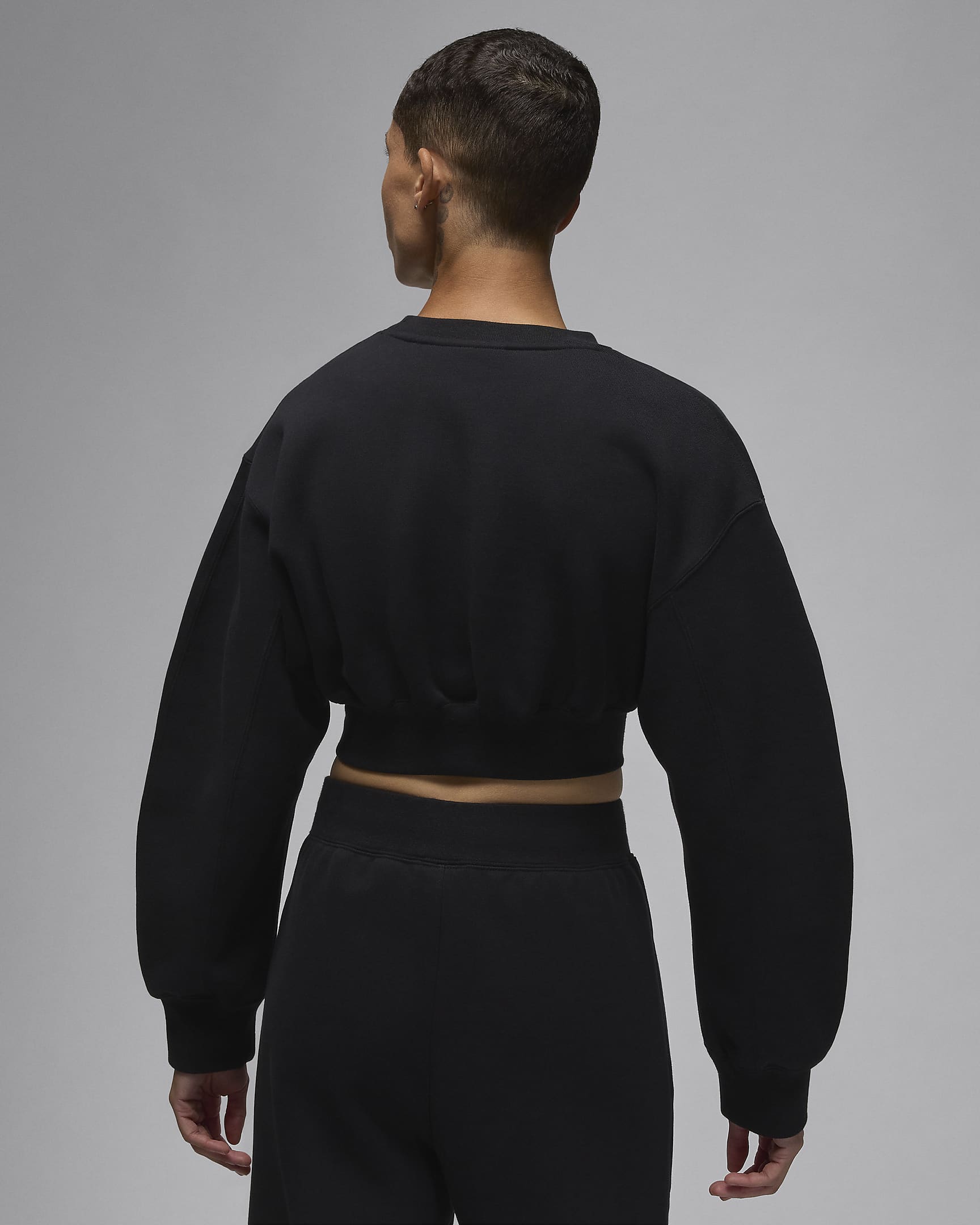 sudadera nike air jordan negra