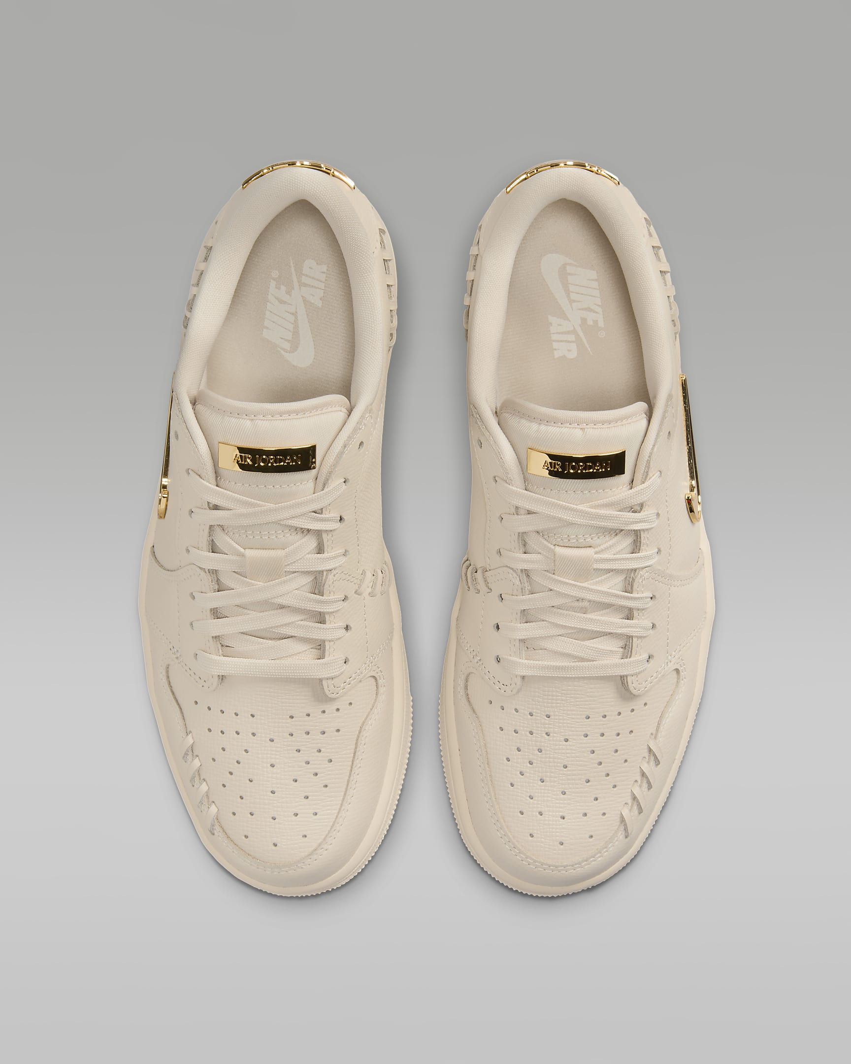 Air Jordan 1 Low Method of Make Women's Shoes - Legend Light Brown/Metallic Gold