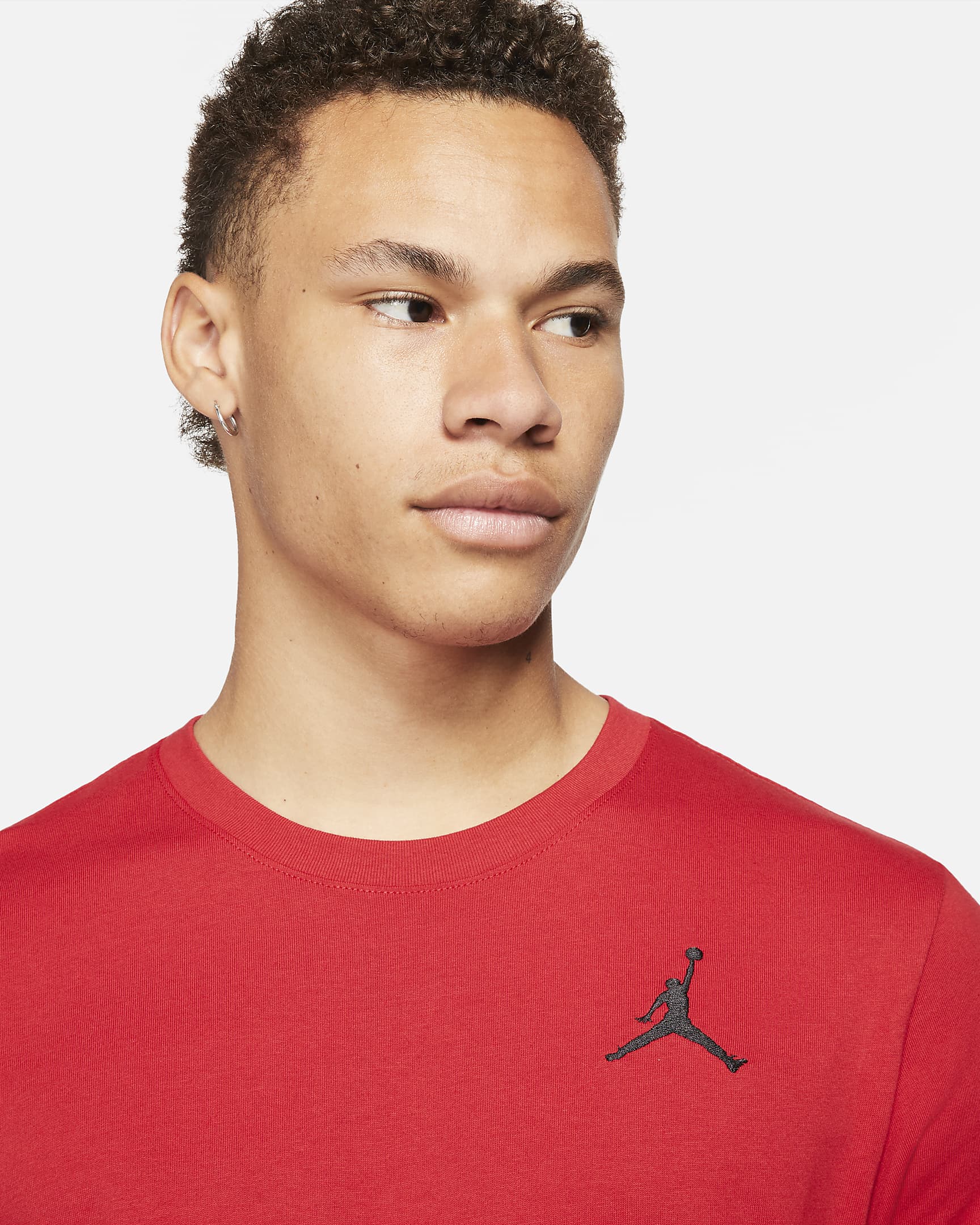 Jordan Jumpman 男款短袖 T 恤 - Gym Red/黑色