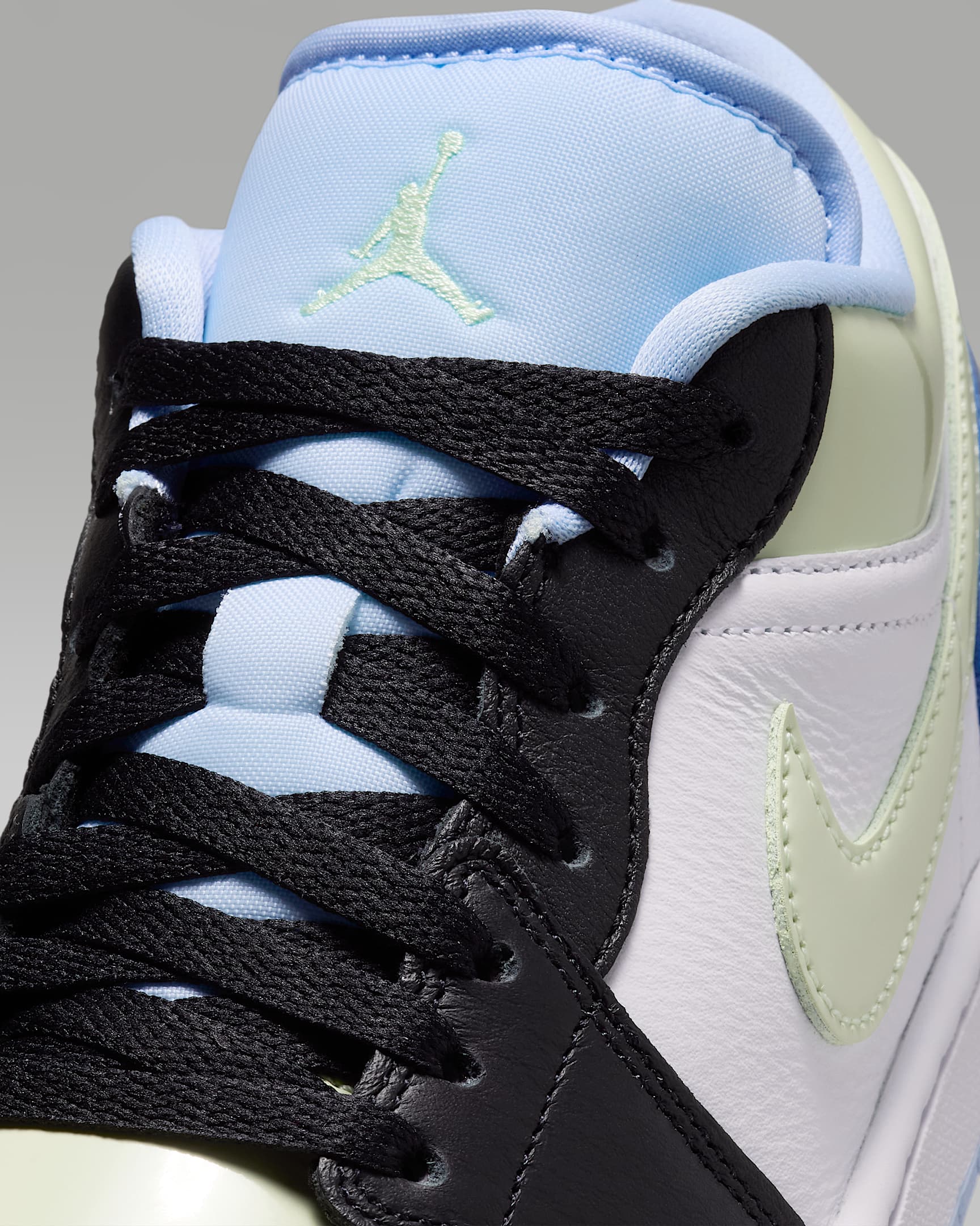 Air Jordan 1 Low SE Women's Shoes - Black/White/Pink Spell