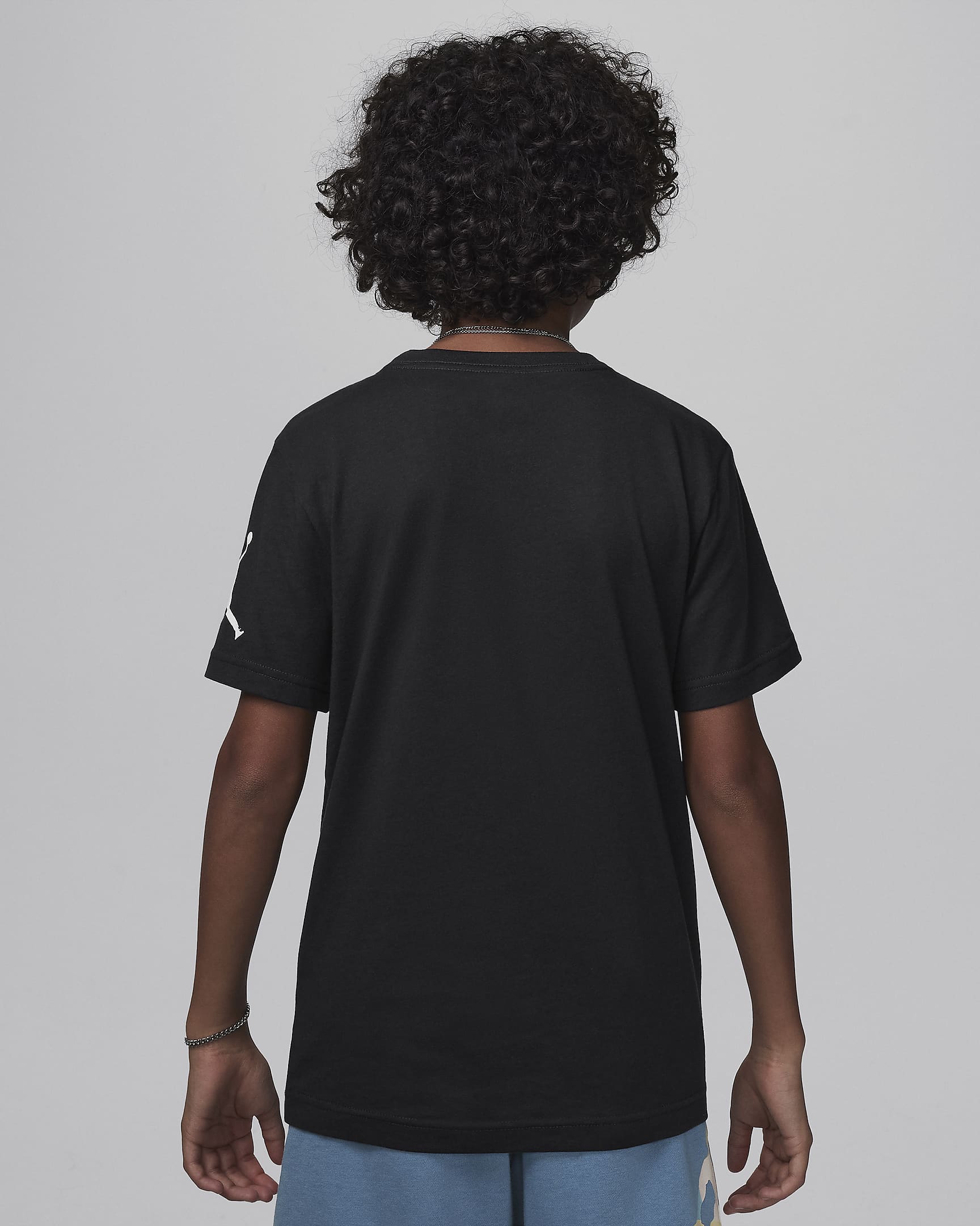 T-shirt com grafismo Jordan Quai 54 Júnior - Off Noir