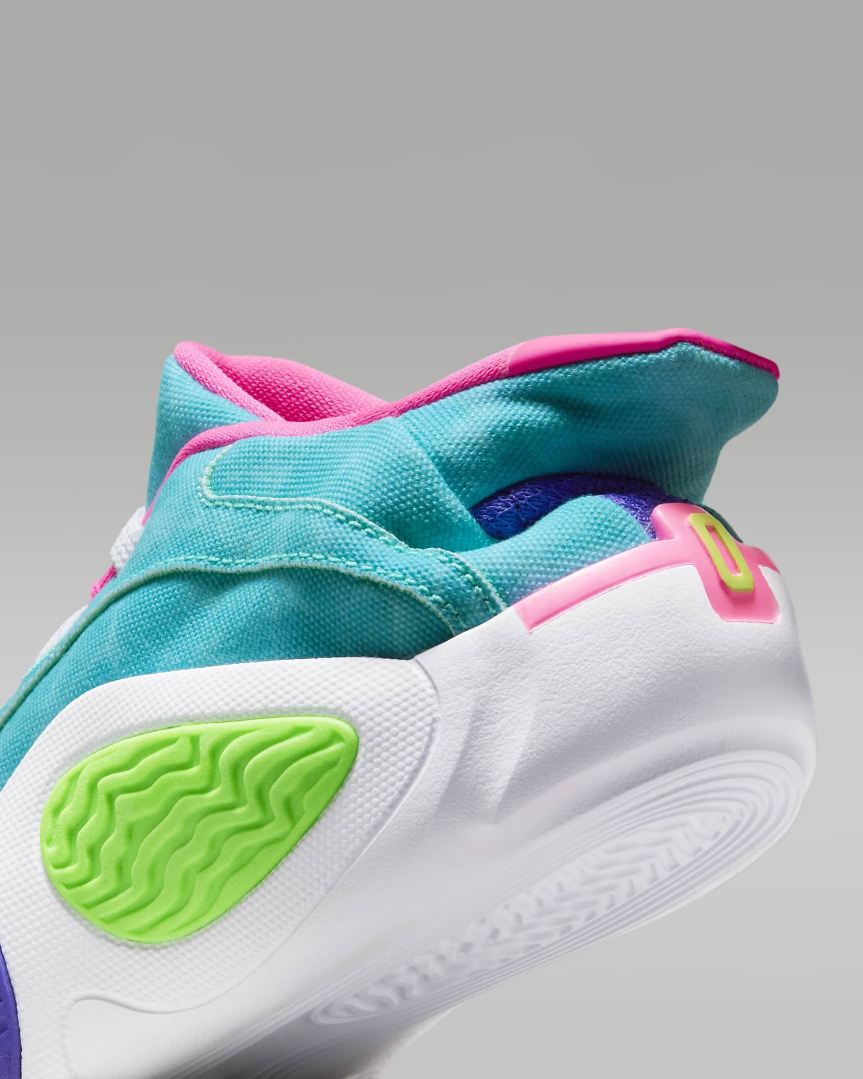 Tatum 2 Younger Kids' Shoes - Hyper Jade/White/Hyper Pink/Green Strike