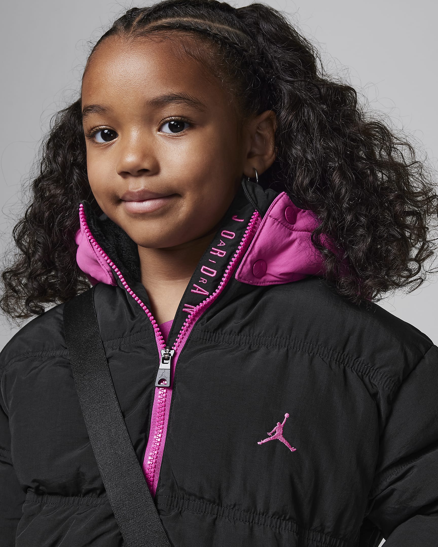 Jordan Younger Kids' Heaviest Weight Puffer - Black