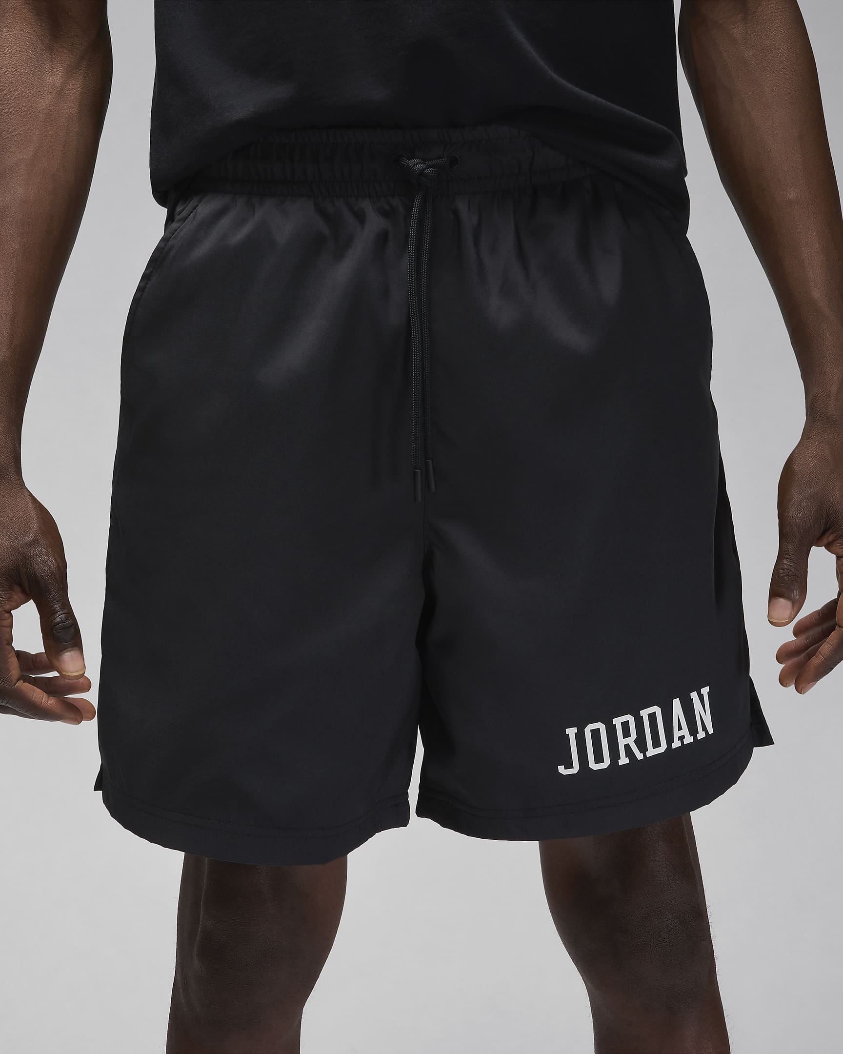 Jordan Essentials Men's Poolside Shorts - Black/White