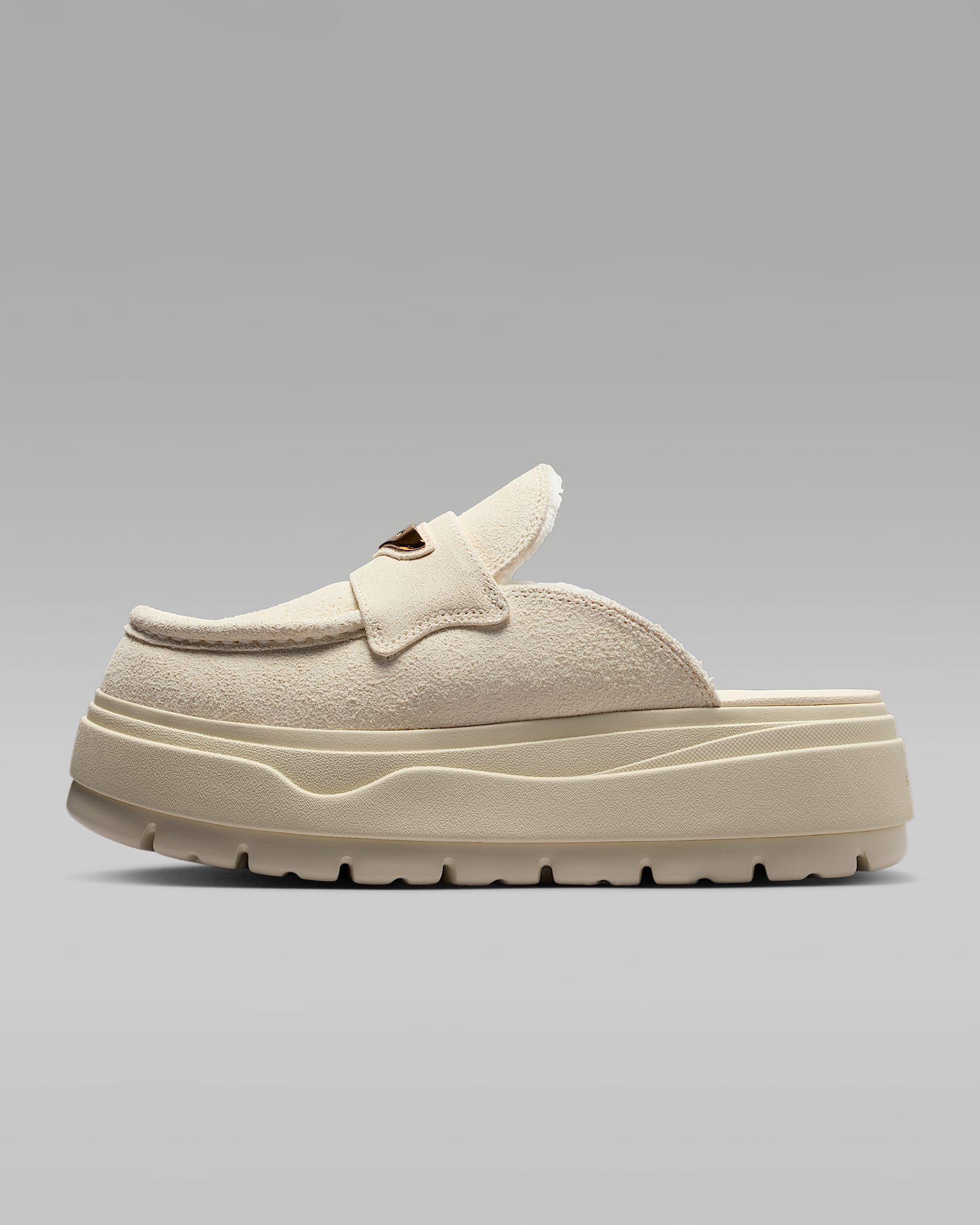 Air Jordan Mule Women's Shoes - Soft Pearl/Coconut Milk/Metallic Gold