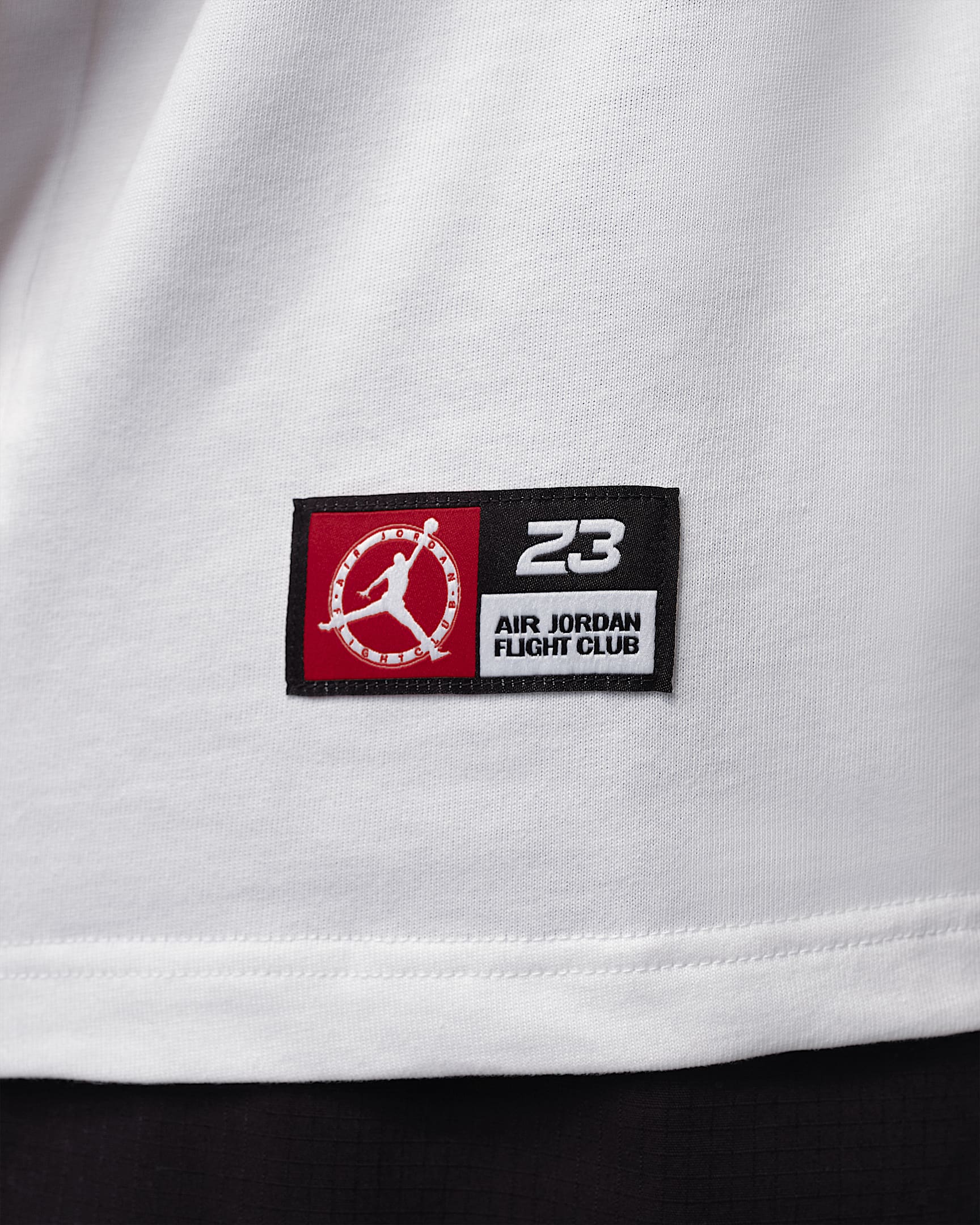 Jordan Flight Club Men's T-Shirt - White/University Red