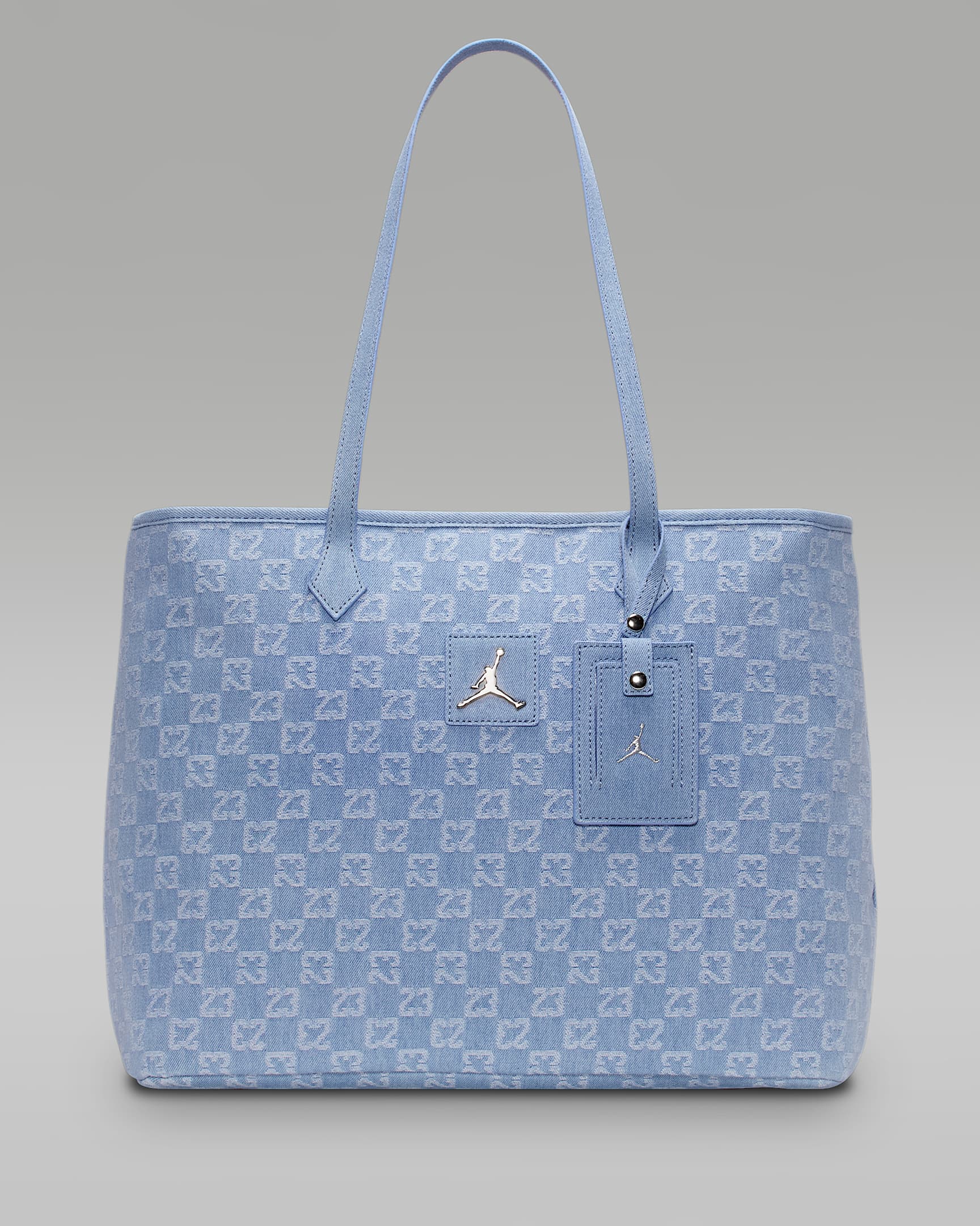 ジョーダン モノグラム トートバッグ (32L) - デニム