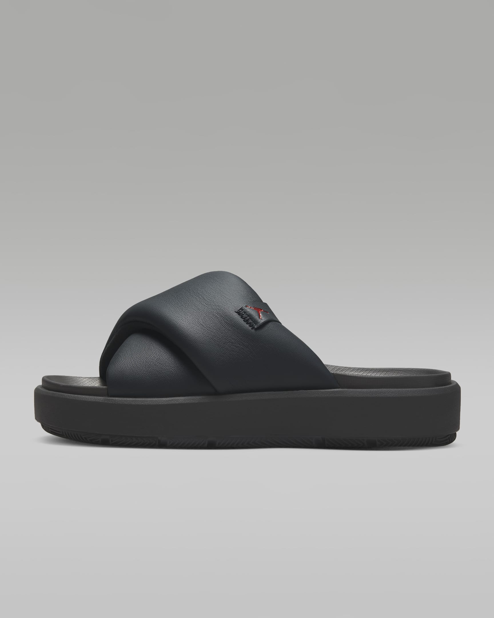 Jordan Sophia Women's Slides - Off-Noir/Fire Red/Black