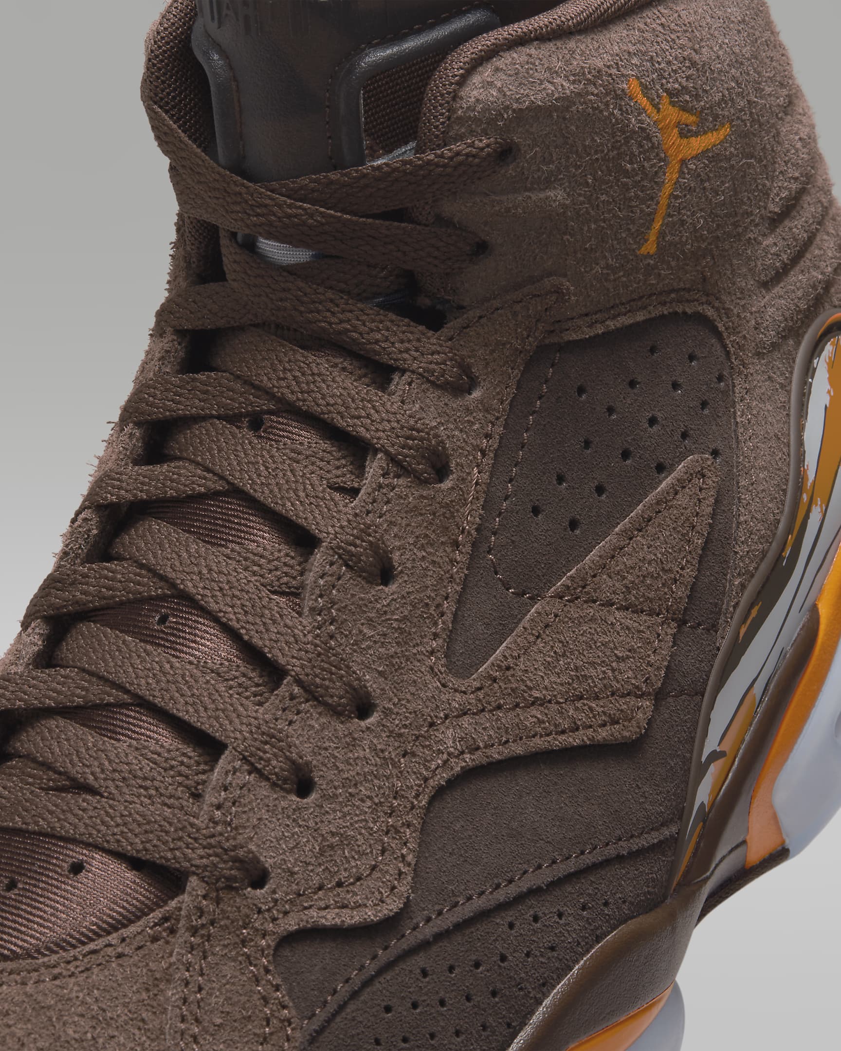 Jumpman MVP Erkek Ayakkabısı - Track Brown/Beyaz/Magma Orange