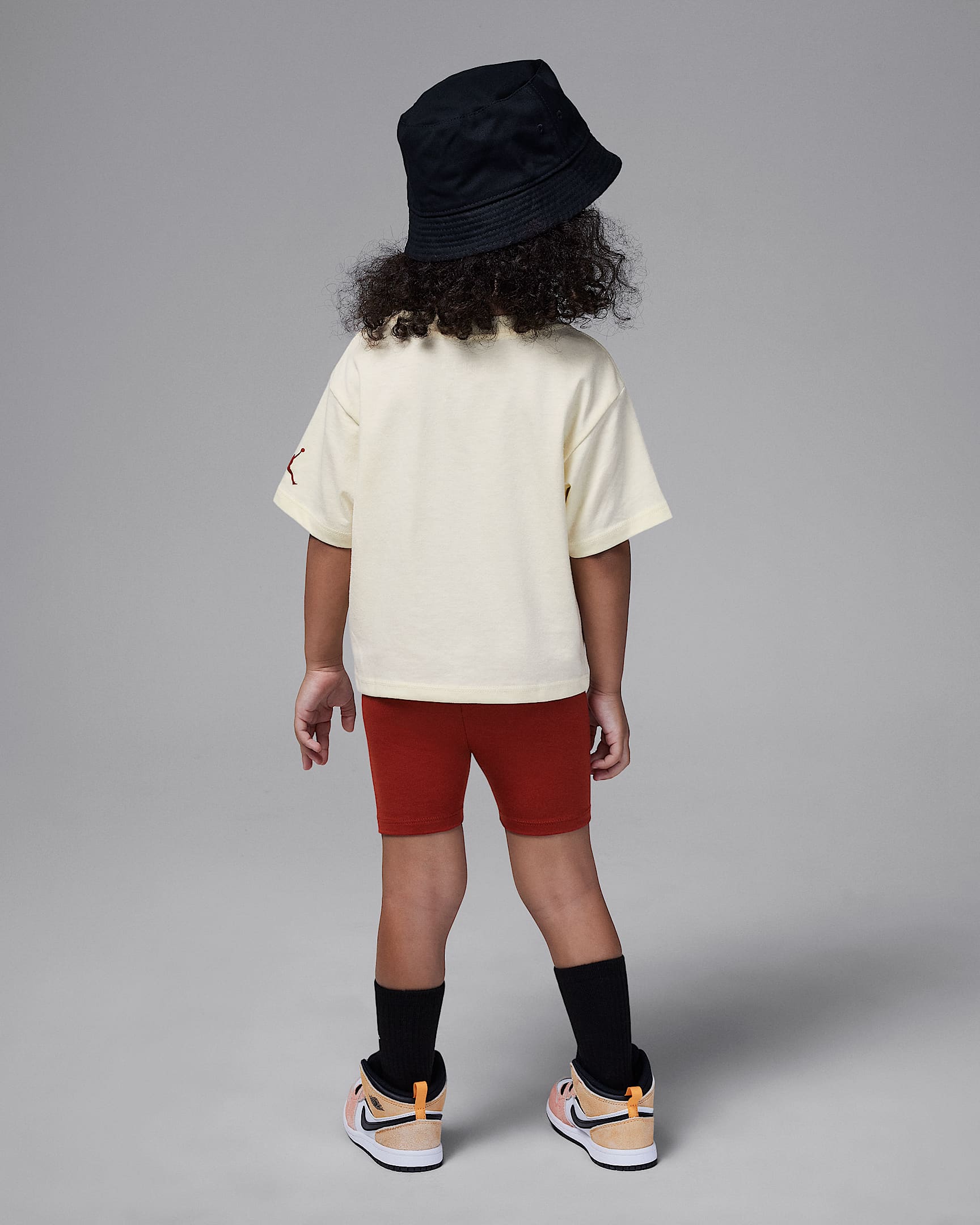 Jordan Brooklyn Mini Me Toddler Bike Shorts Set.