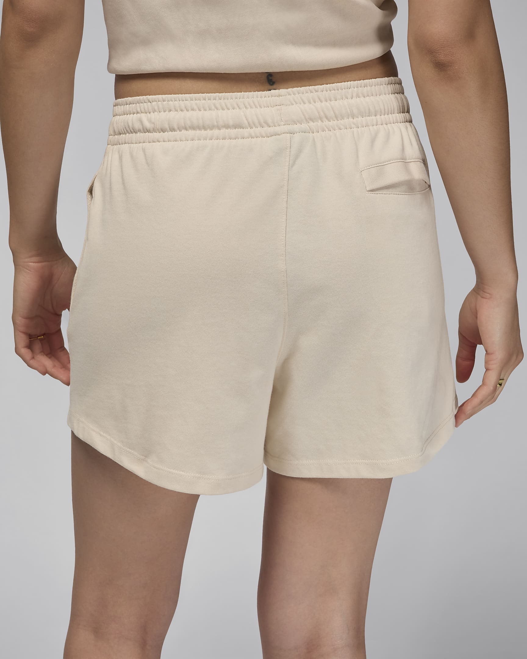 Jordan Women's Knit Shorts - Legend Light Brown/Legend Medium Brown