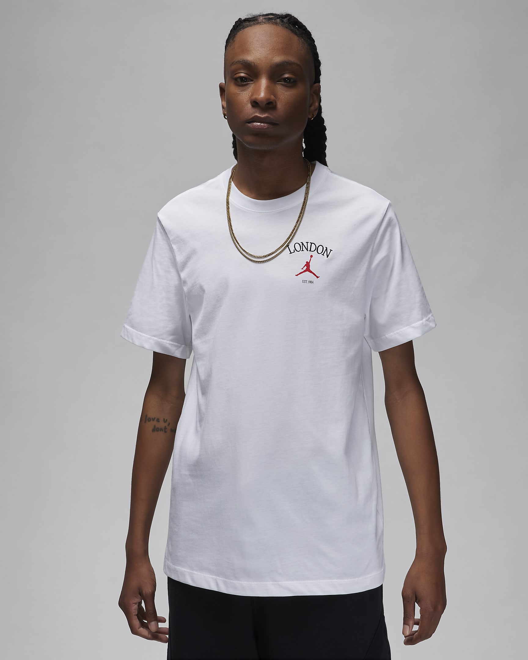 Jordan London Men's T-Shirt - White