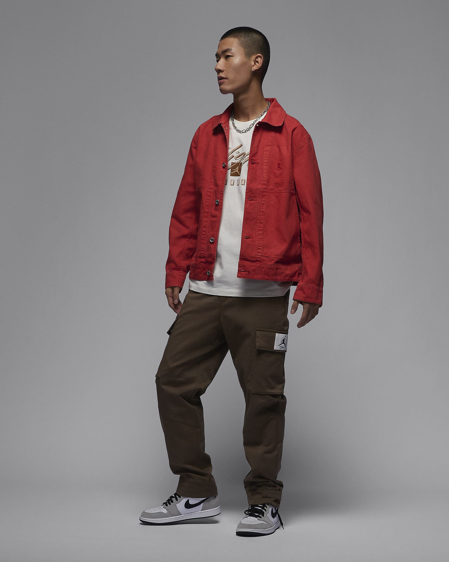 Jordan Essentials Chicago Men's Jacket - Lobster