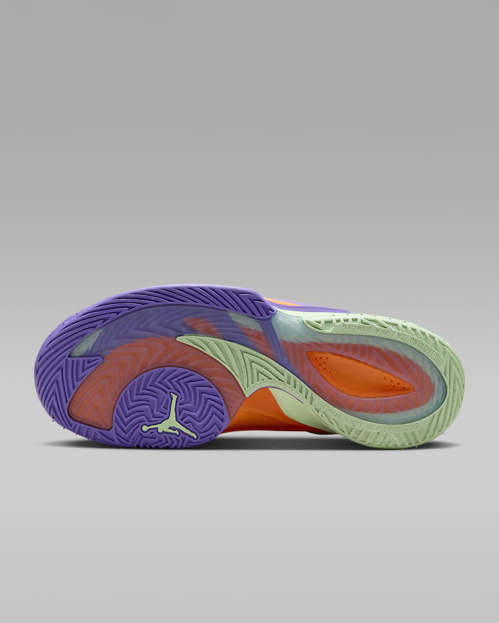 Luka 3 PF 'Blurred Vision' Basketball Shoes - Vapour Green/Cone/Psychic Purple/Hyper Jade