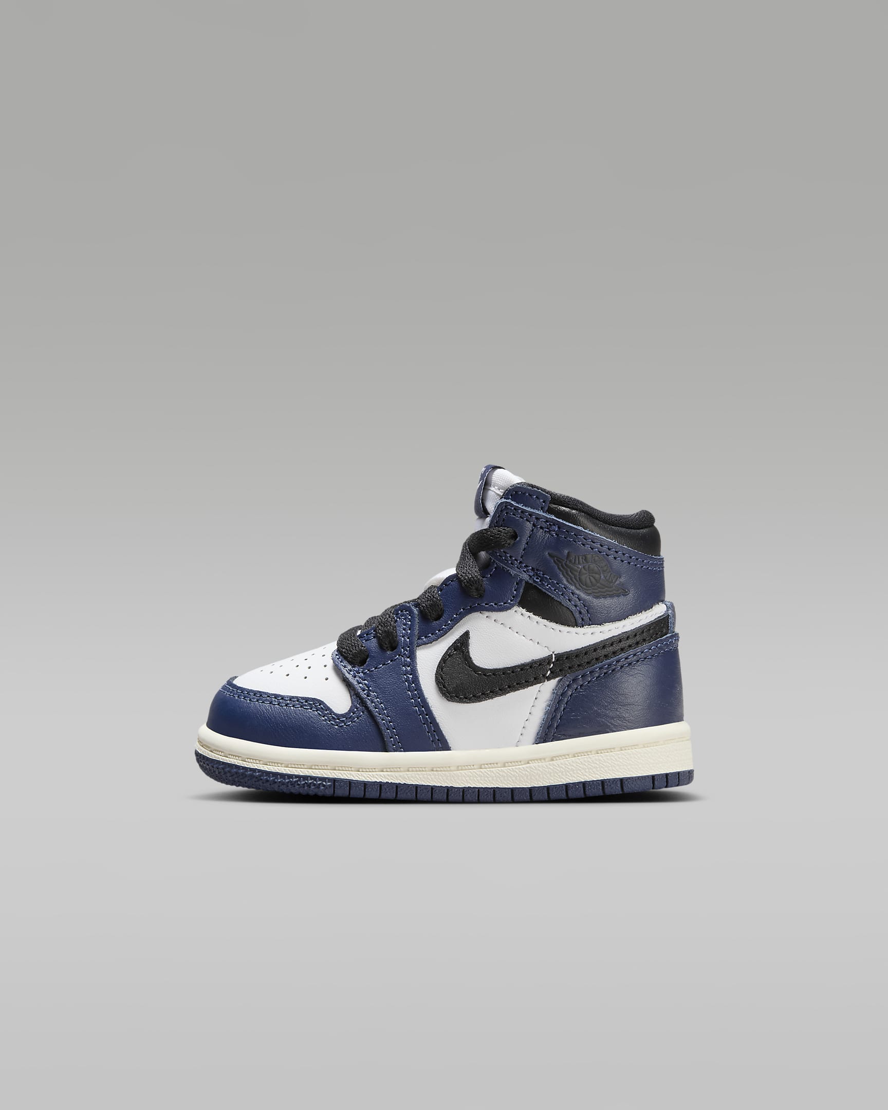 Jordan 1 Retro High OG "Midnight Navy" Baby/Toddler Shoes - Midnight Navy/White/Sail/Black