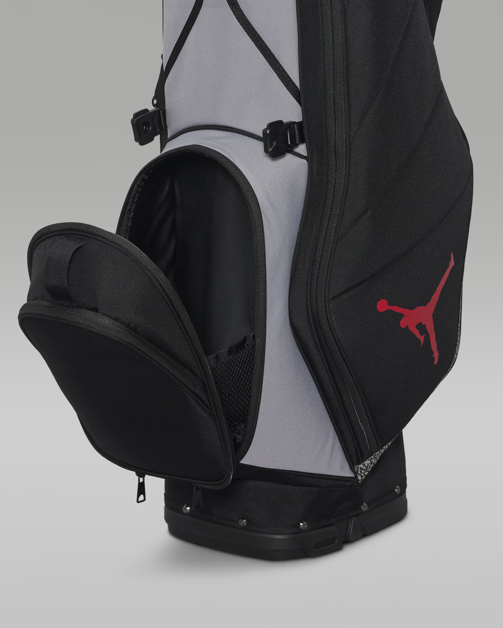 Bolsa de golf de 6 divisiones Jordan Fadeaway - Negro