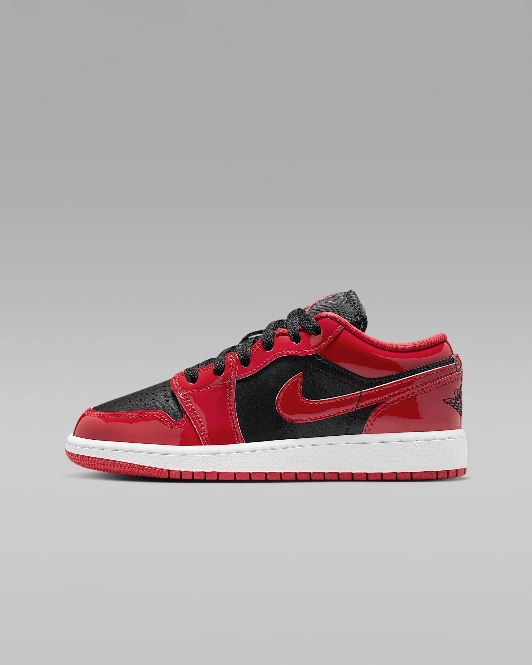 Air Jordan 1 Low SE Big Kids' Shoes - Black/White/Varsity Red