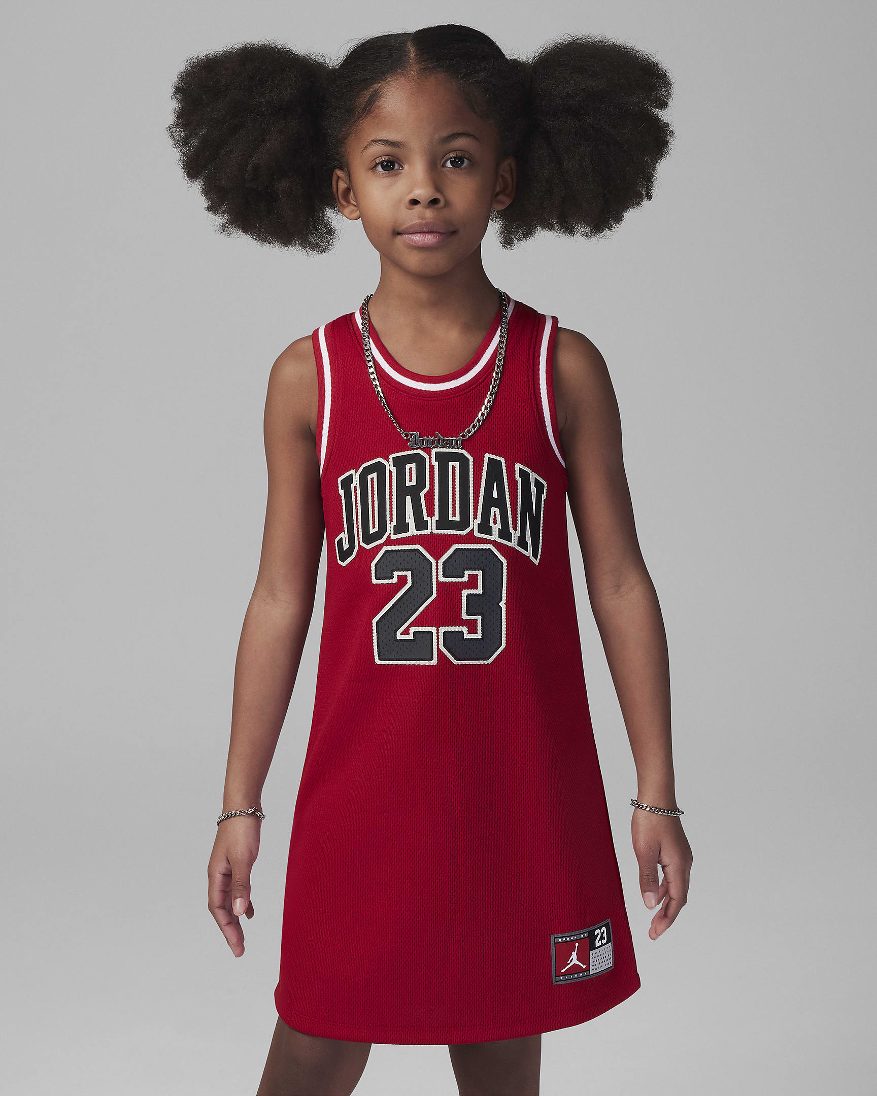 Jordan Little Kids' 23 Jersey Dress - Gym Red