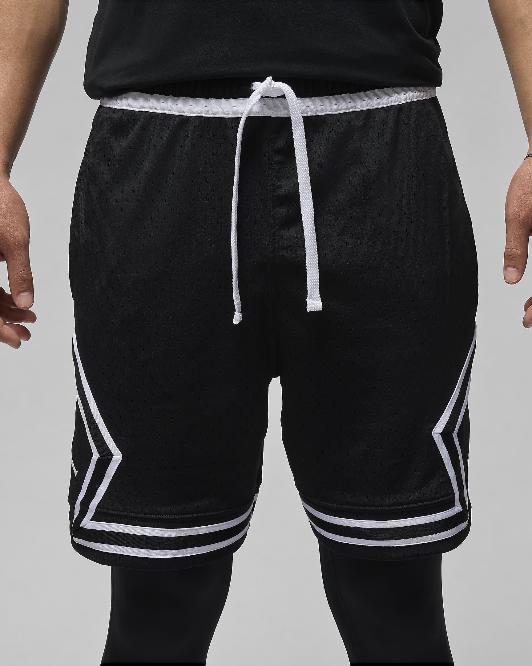 Jordan Dri-FIT Sport Men's Diamond Shorts - Black/White/White/White