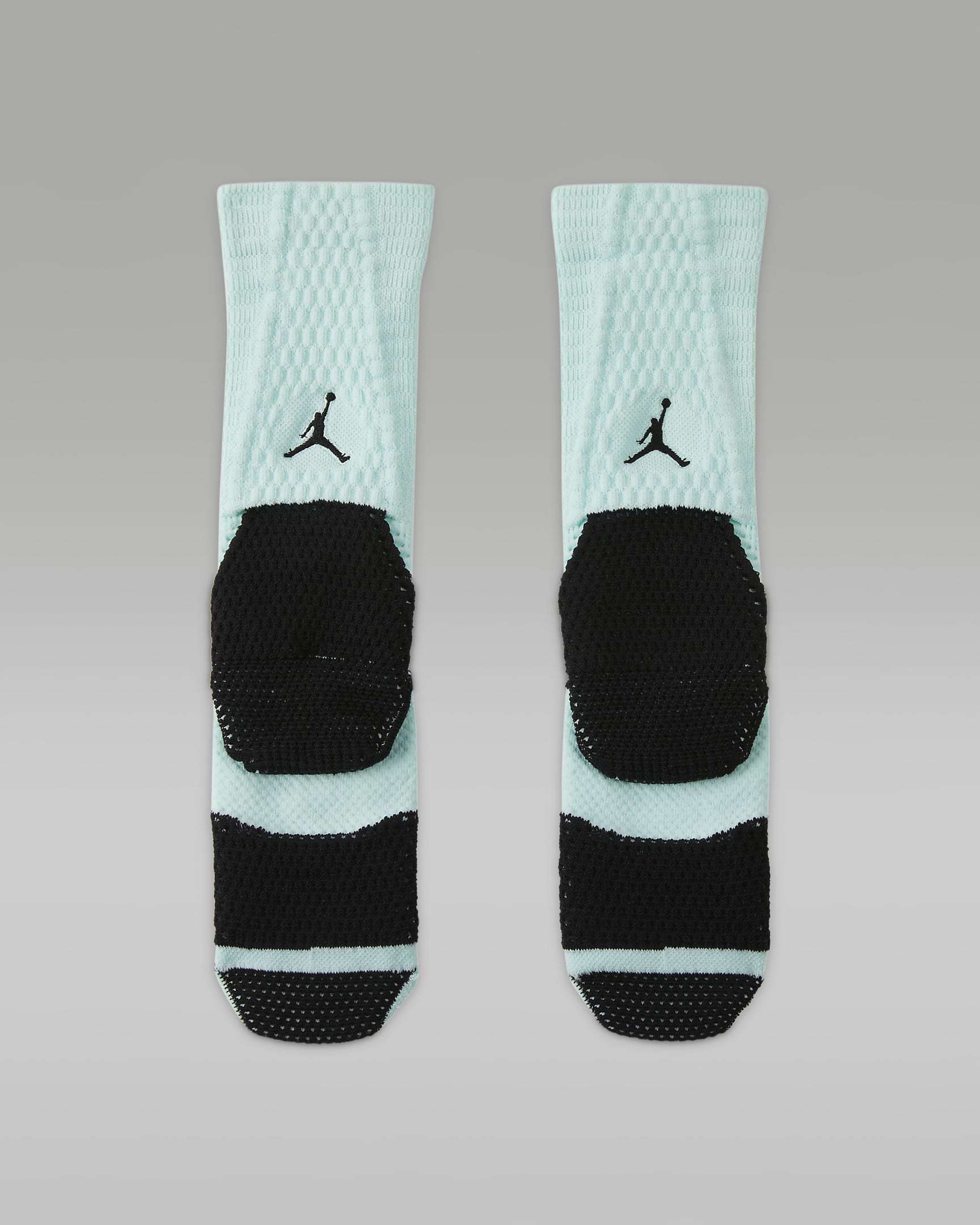 Jordan Unicorn Dri-FIT ADV 緩震中筒襪 (1 雙) - Mint Foam/黑色