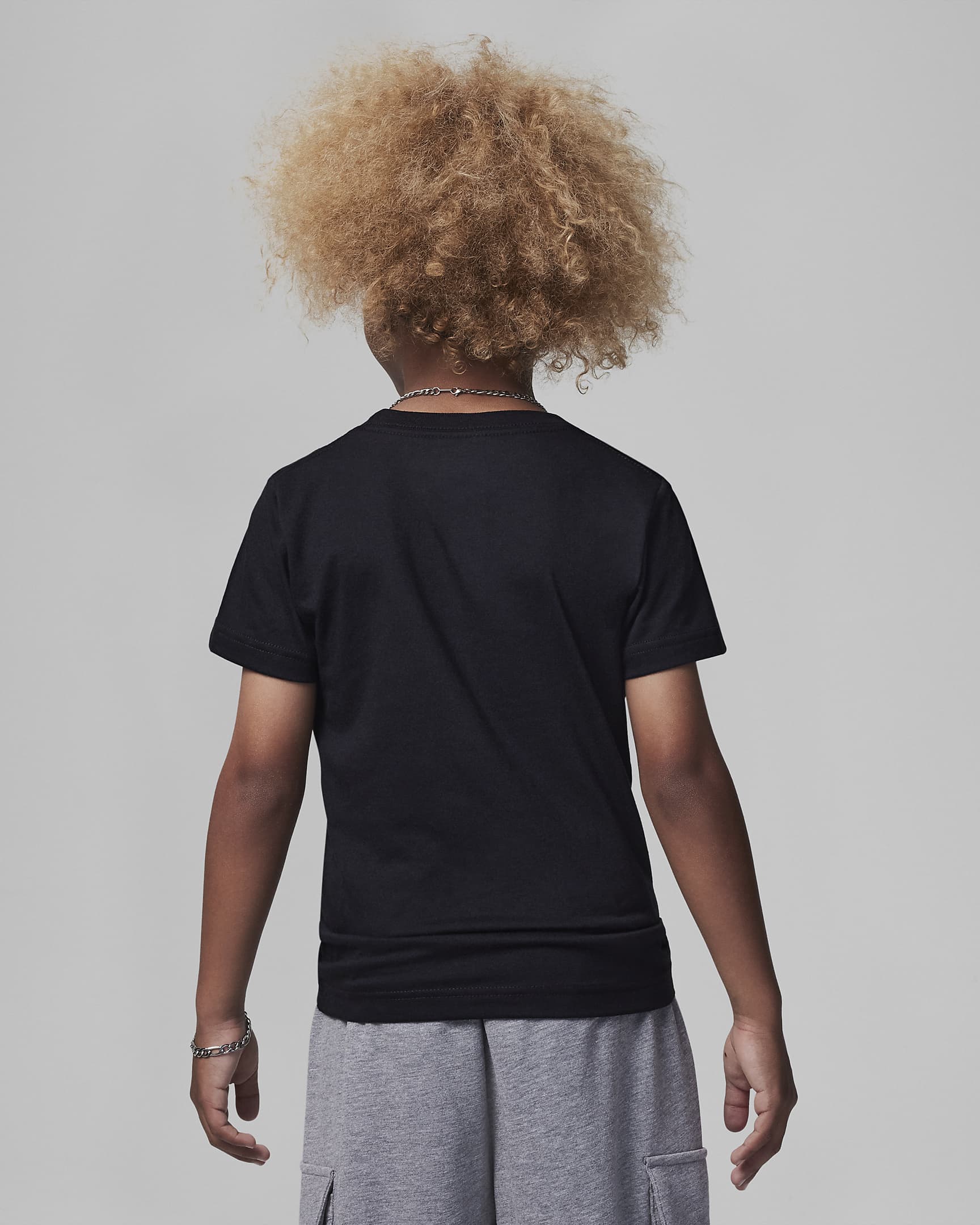 Jordan MJ Iconic Logo Tee Little Kids T-Shirt. Nike JP