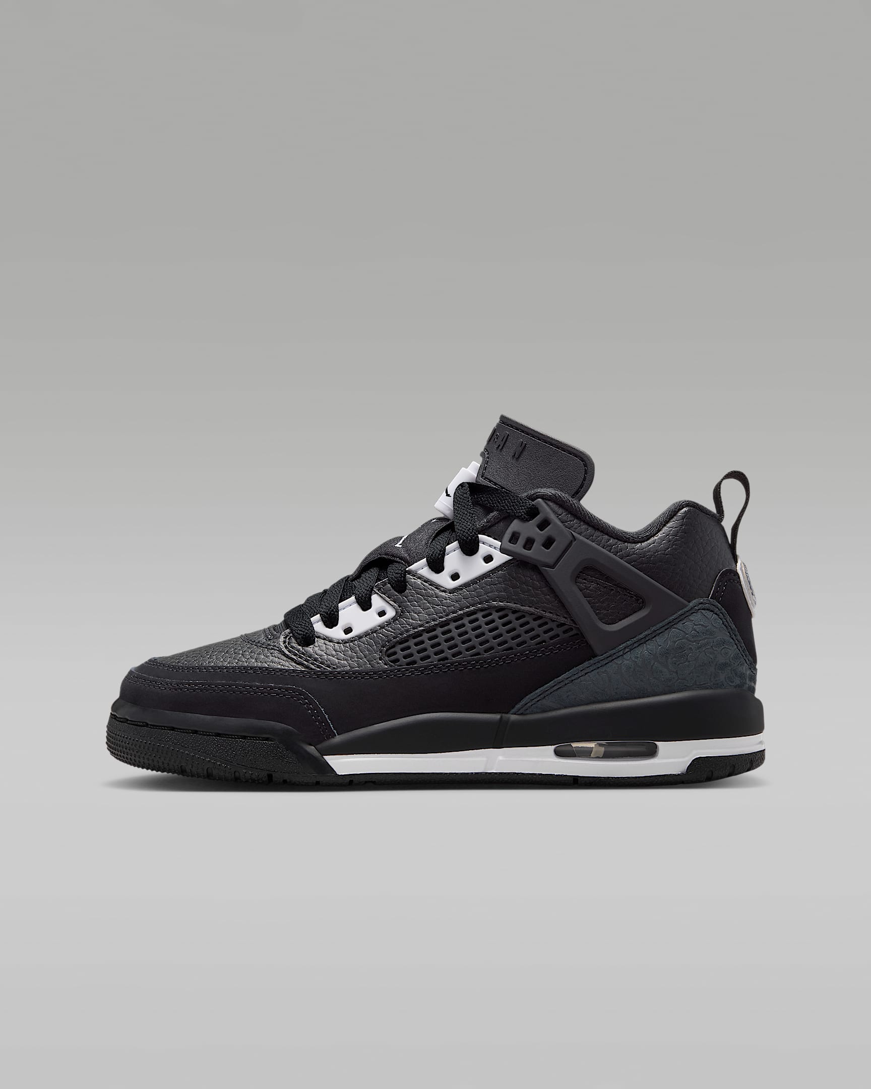 Chaussure Jordan Spizike Low pour ado - Noir/Blanc/Anthracite/Blanc