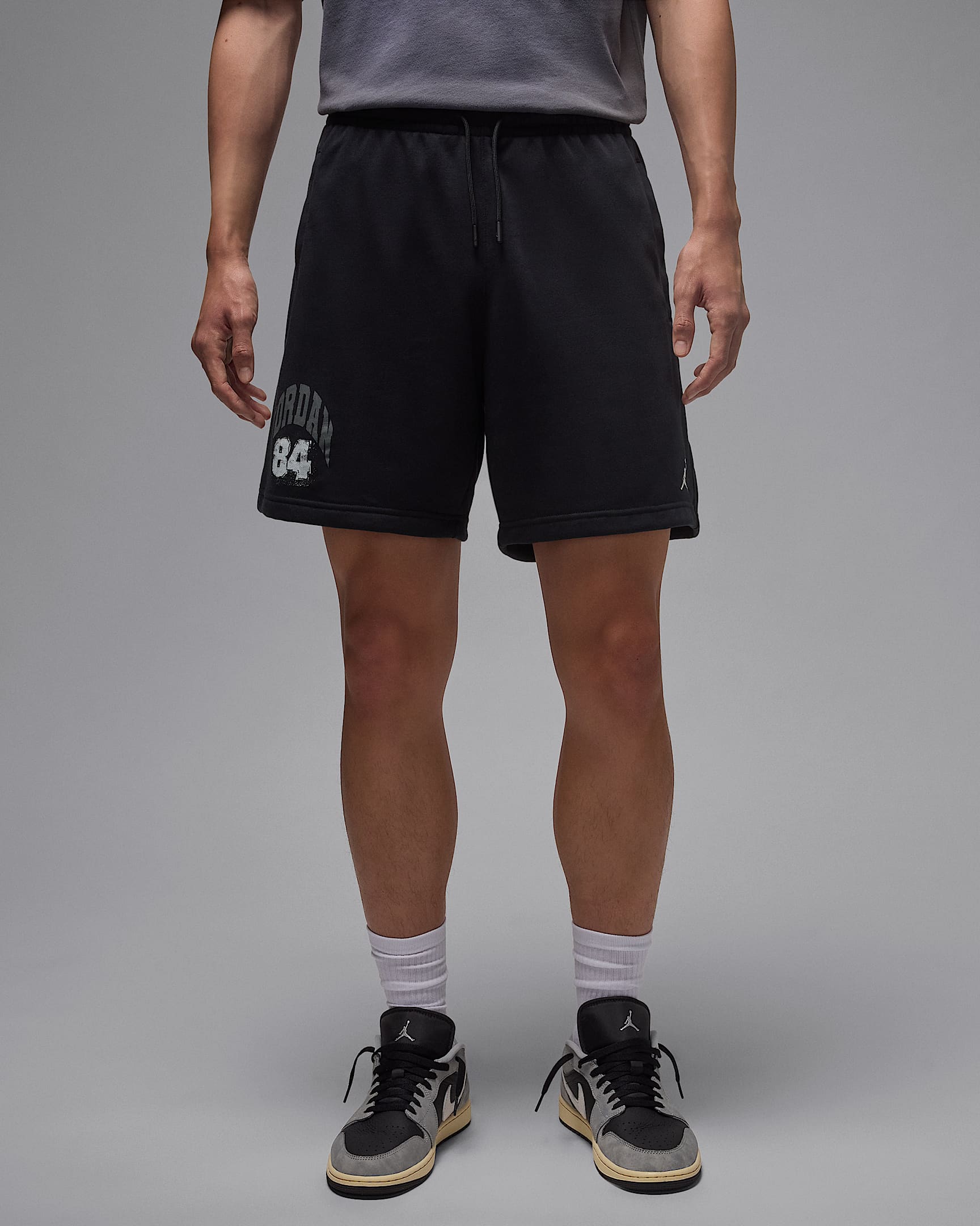 Jordan Brooklyn Men's Collegiate Shorts - Black/Sail