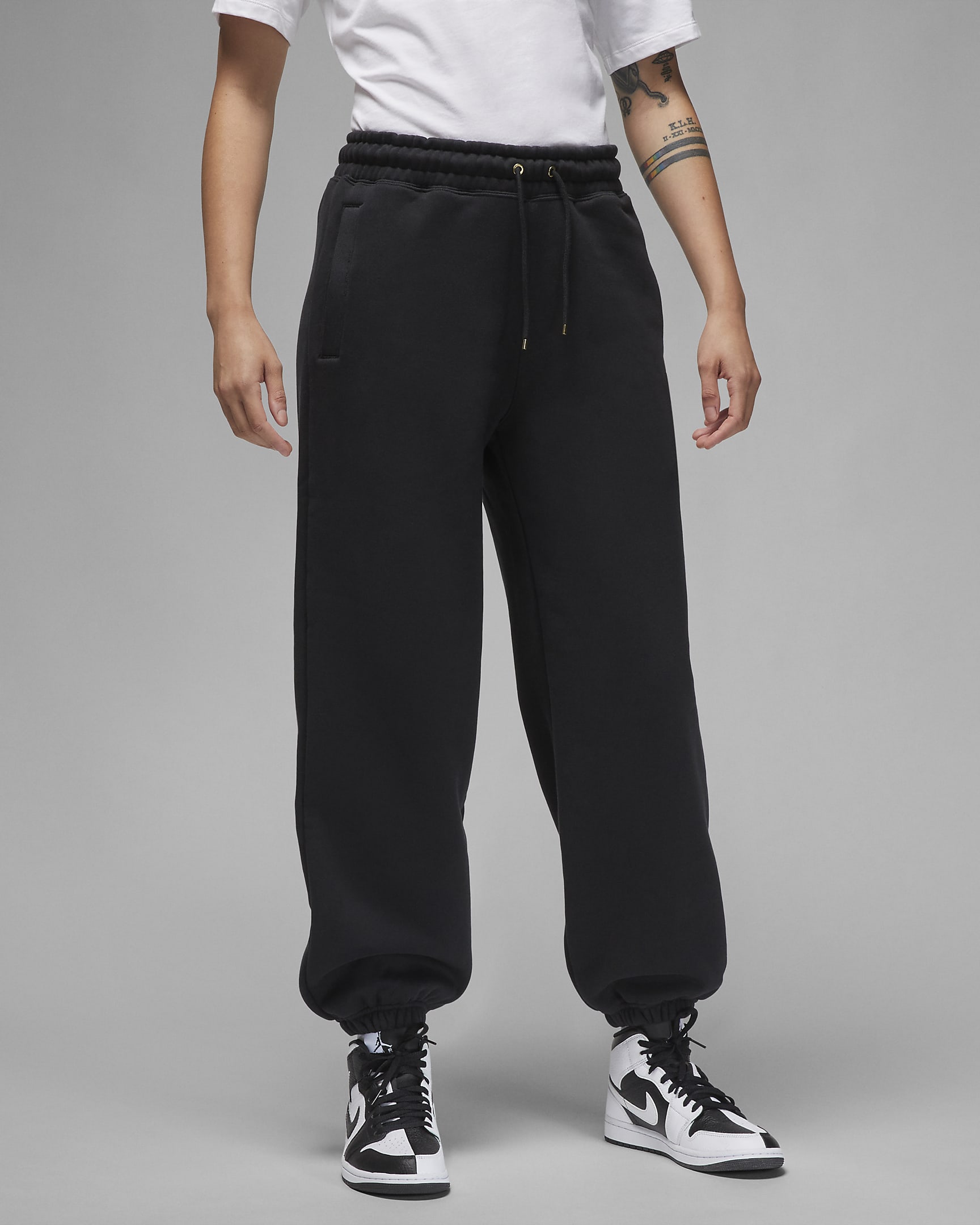 Jordan Flight Fleece Women's Trousers - Black