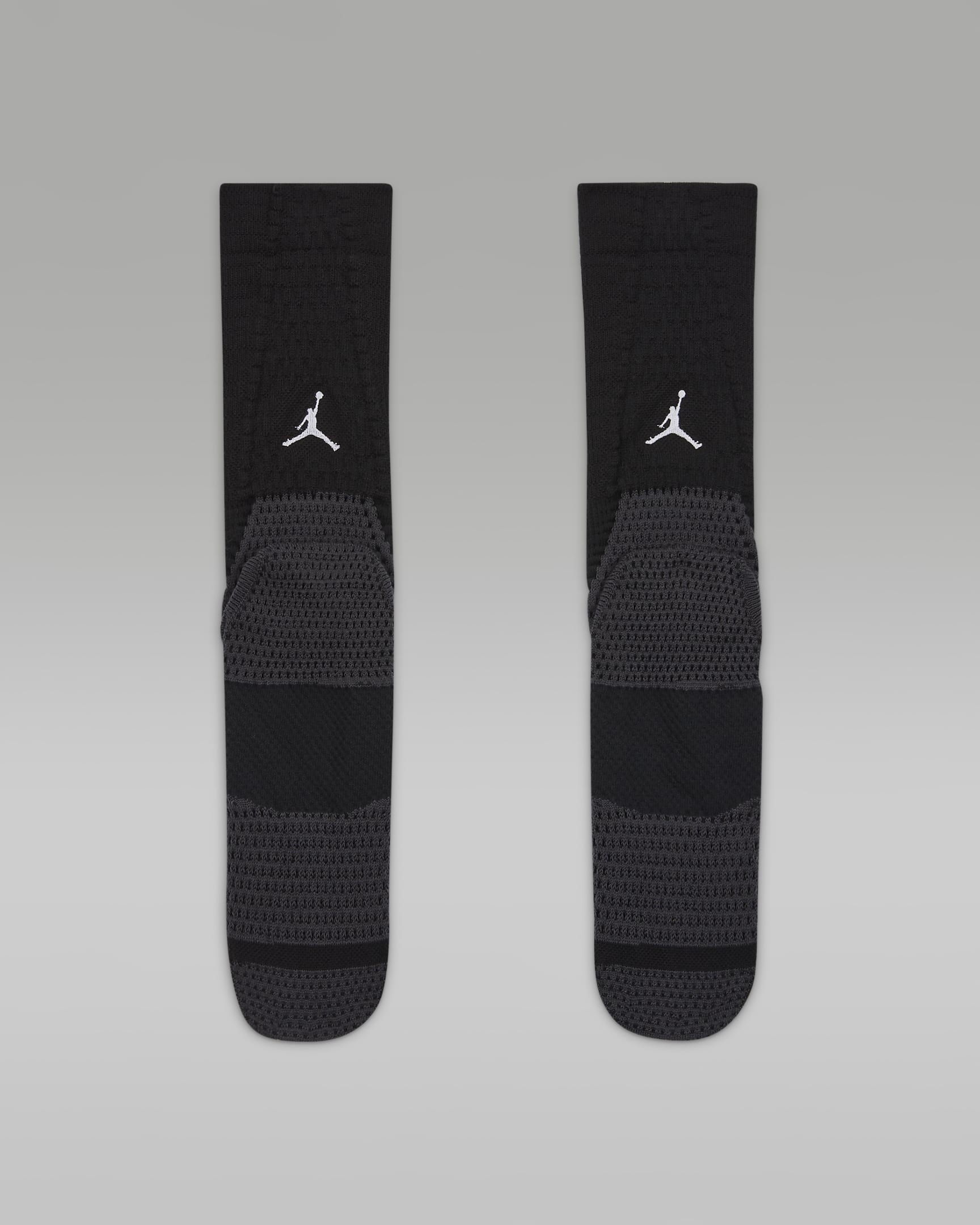 Jordan Unicorn Dri-FIT ADV Cushioned Crew Socks (1 Pair) - Black/White