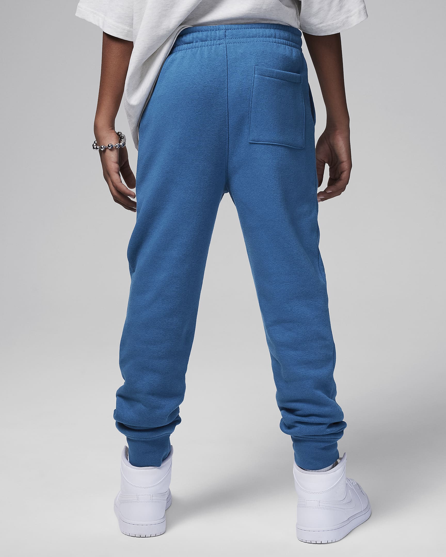 Spodnie dla dużych dzieci Jordan MJ Essentials Pants - Industrial Blue