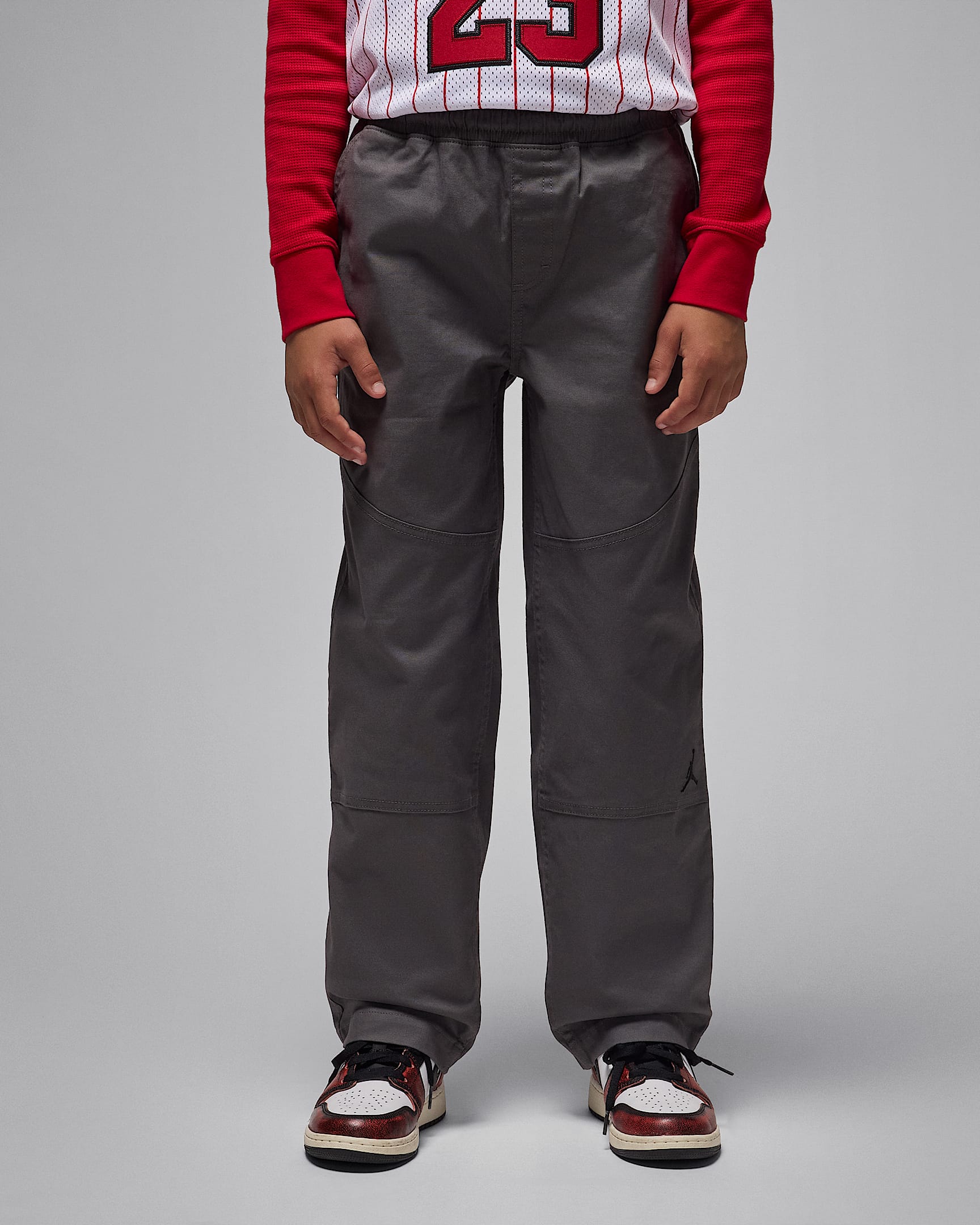 Pants de tejido Woven para niños talla grande Jordan Essentials - Gris hierro