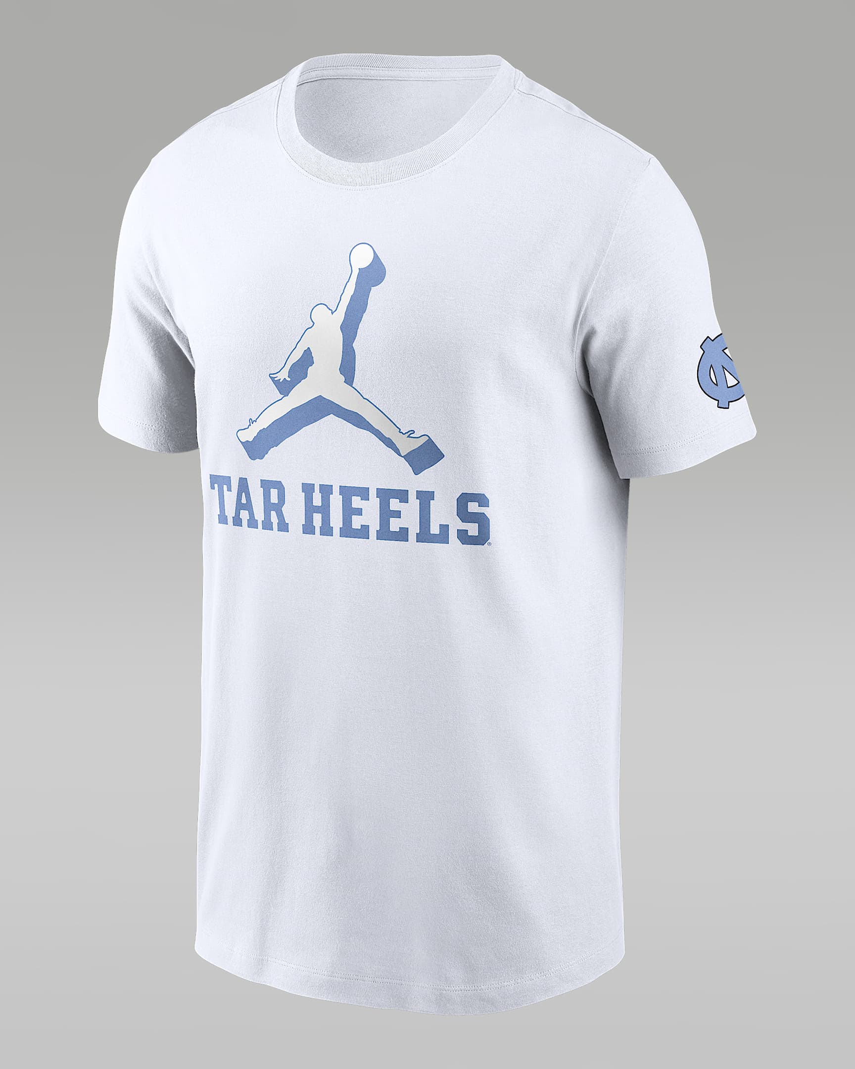 North Carolina Primetime Campus 2-Hit Swoosh Men's Nike College T-Shirt - White