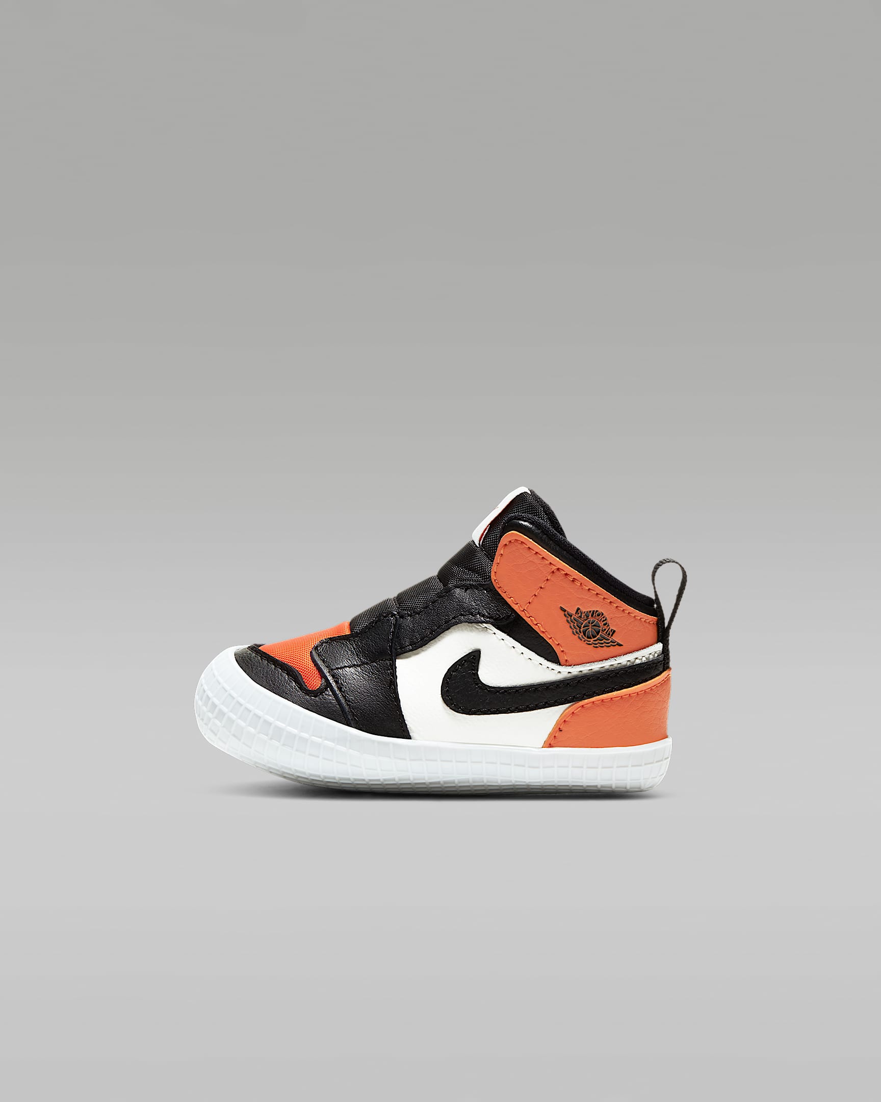 Jordan 1 Baby Crib Bootie - Sail/Starfish/Black