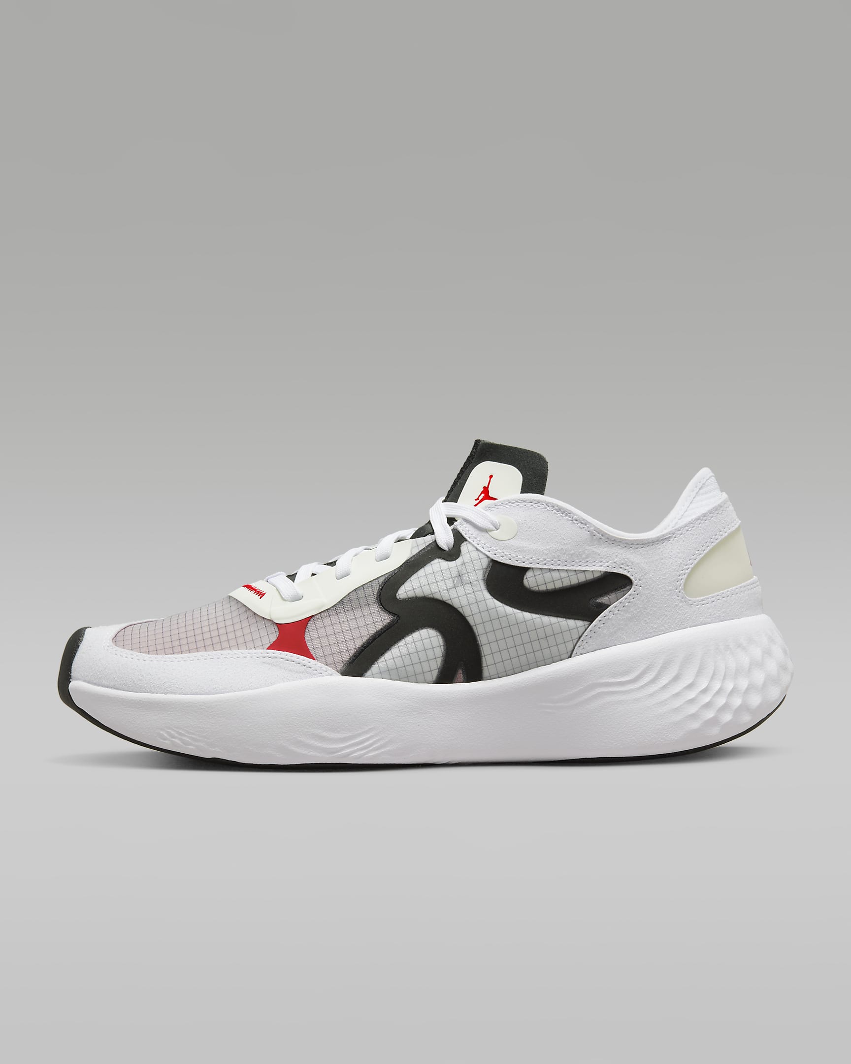 Jordan Delta 3 Low Men's Shoes - White/Black/Chile Red