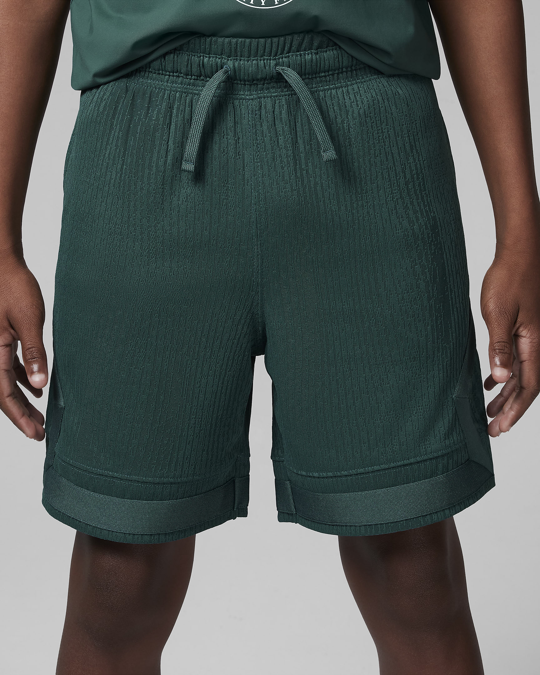 Jordan MJ Advanced Sport Older Kids' Dri-FIT Statement Diamond Shorts - Oxidised Green