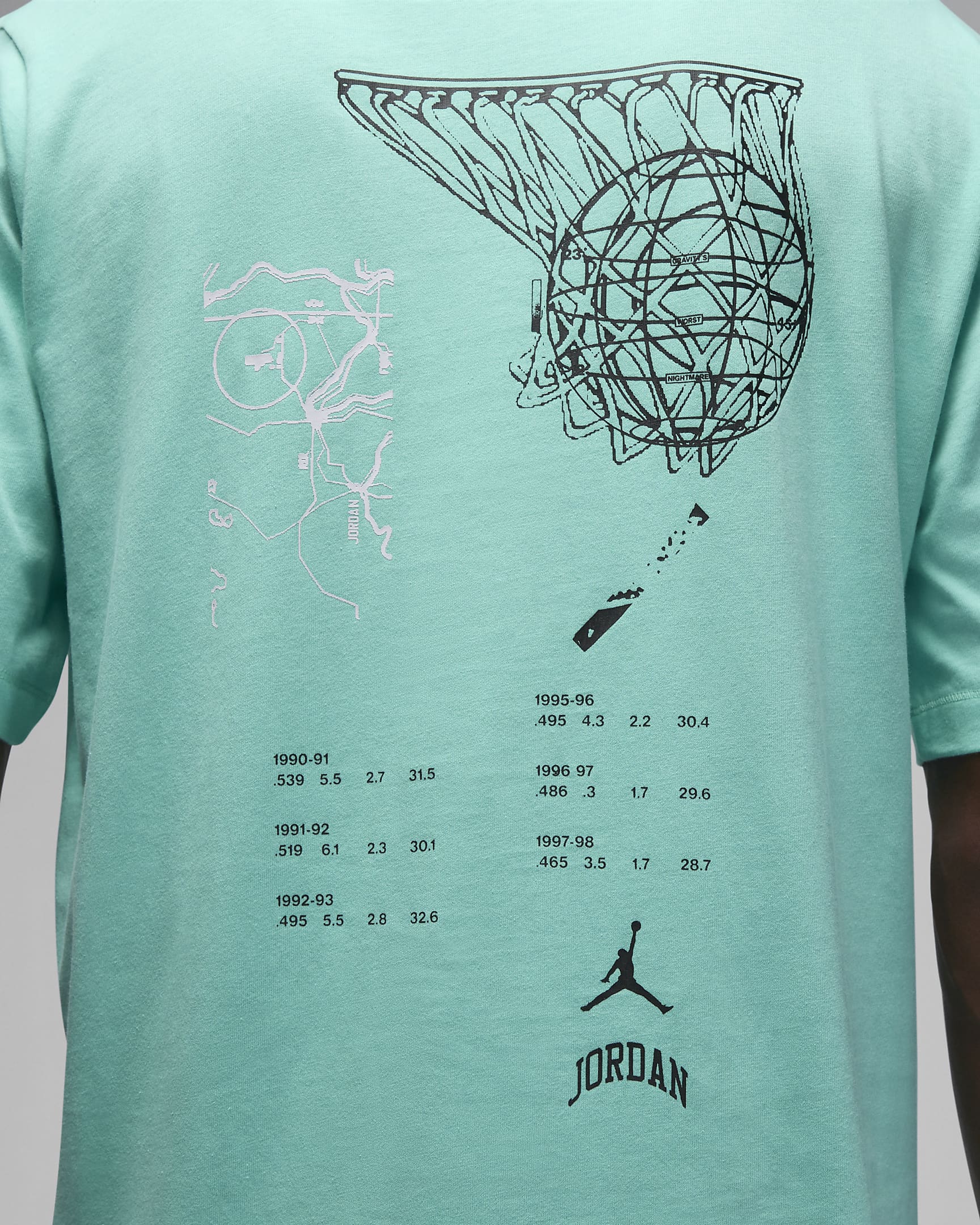 Jordan Sport Men's Hooded T-Shirt. Nike HR