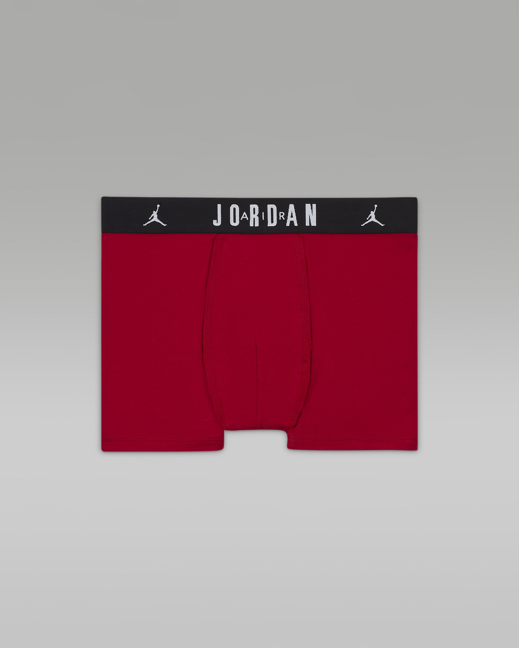 Jordan Dri-FIT Flight Essentials-boksershorts til større børn (3 stk.) - Gym Red/sort