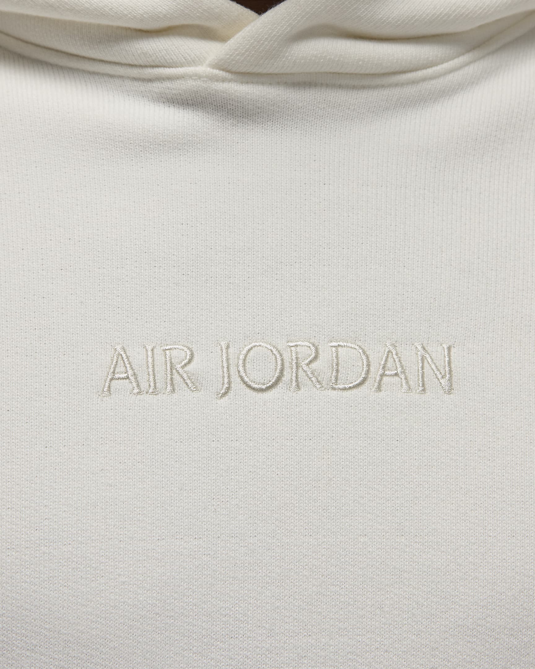 Sweat à capuche en tissu Fleece Air Jordan Wordmark pour homme - Sail/Sail