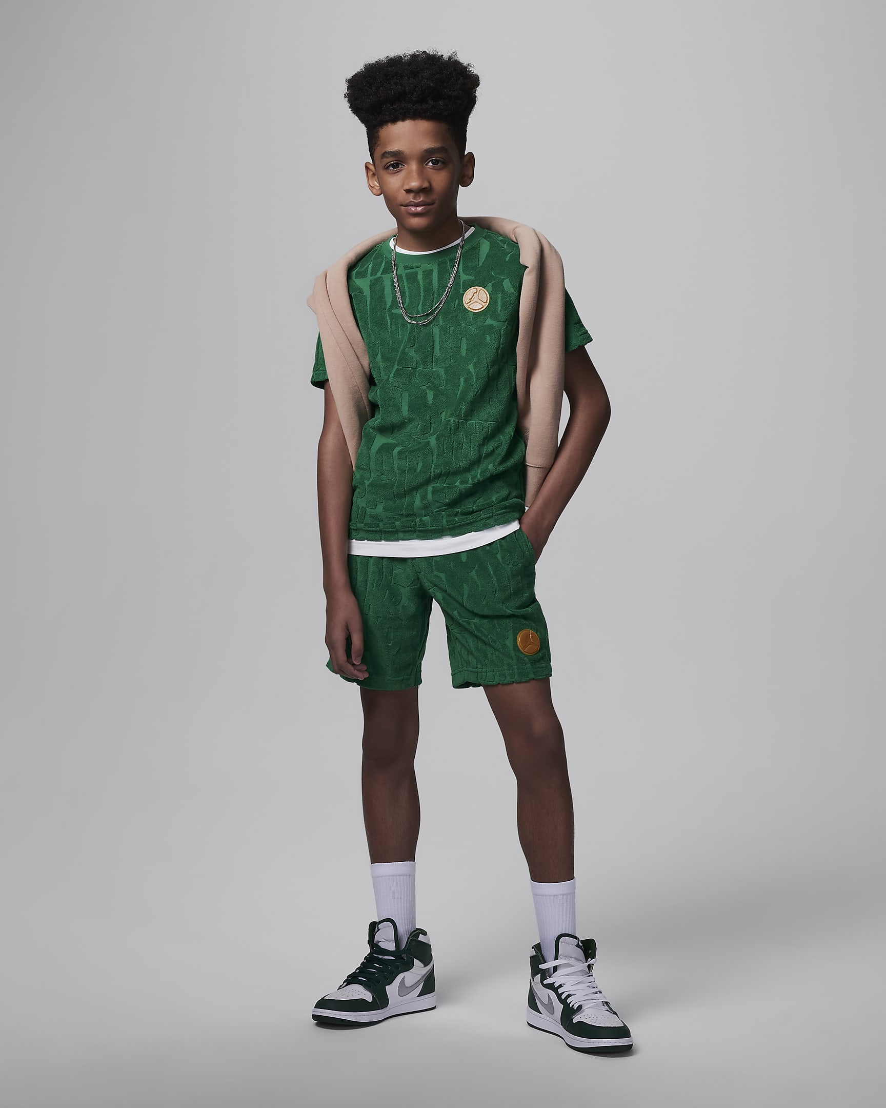 Jordan Fuel Up, Cool Down Big Kids' Terry Shorts. Nike.com