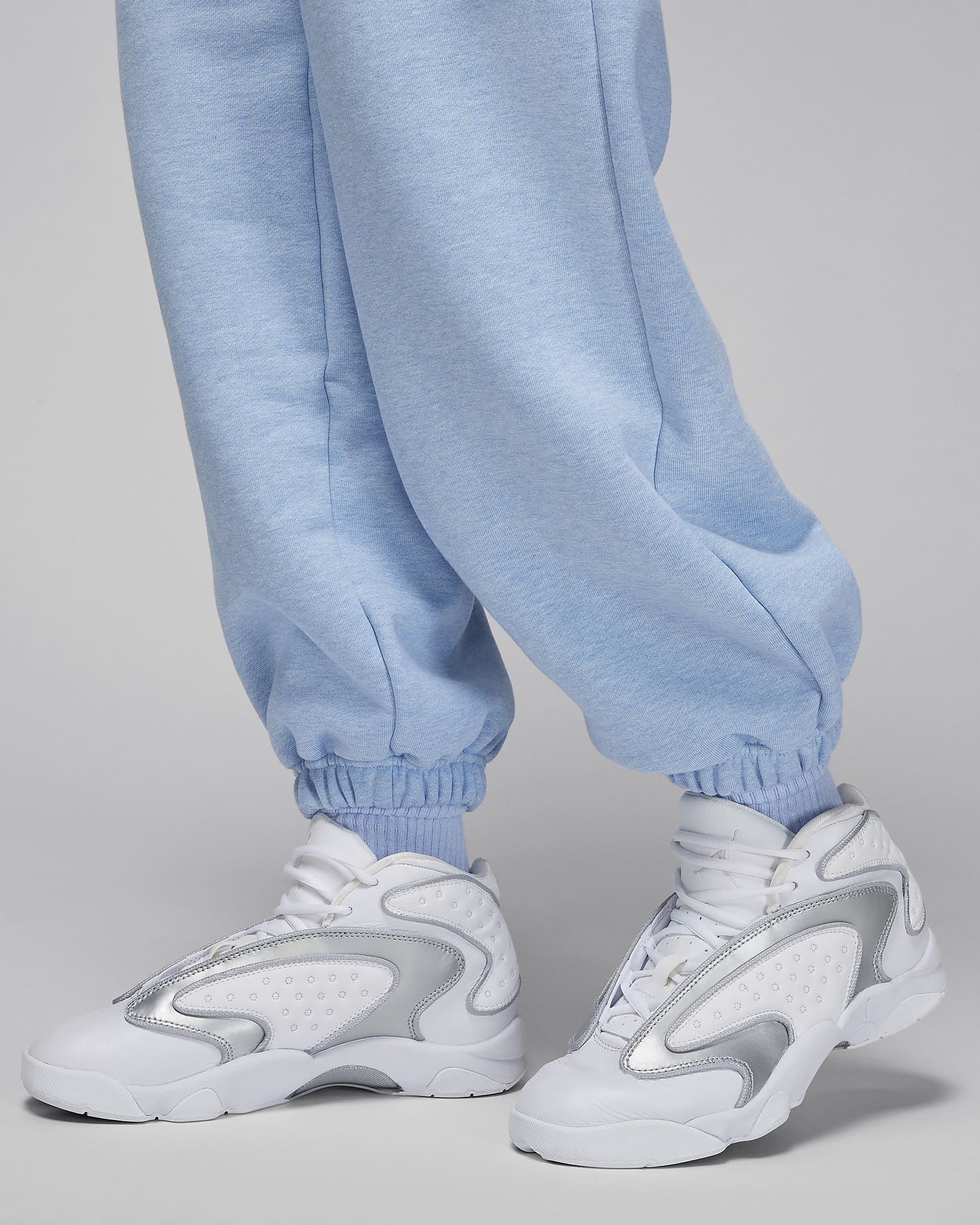 Jordan Flight Fleece Damenhose - Blue Grey/Heather