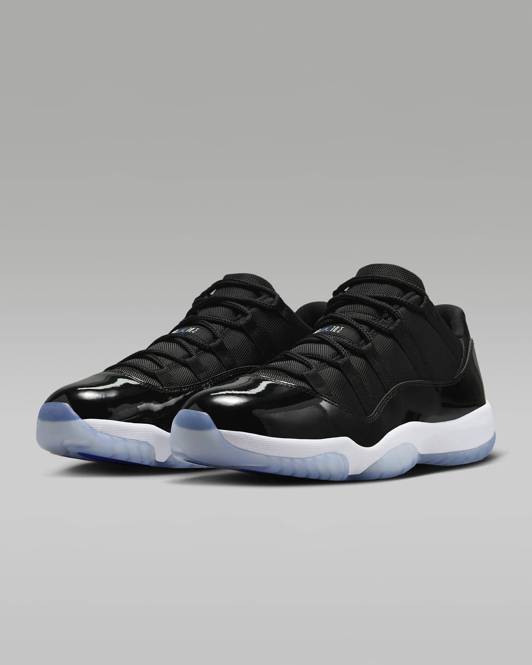 Air Jordan 11 Retro Low "Black/Varsity Royal" Men's Shoes - Black/White/Varsity Royal