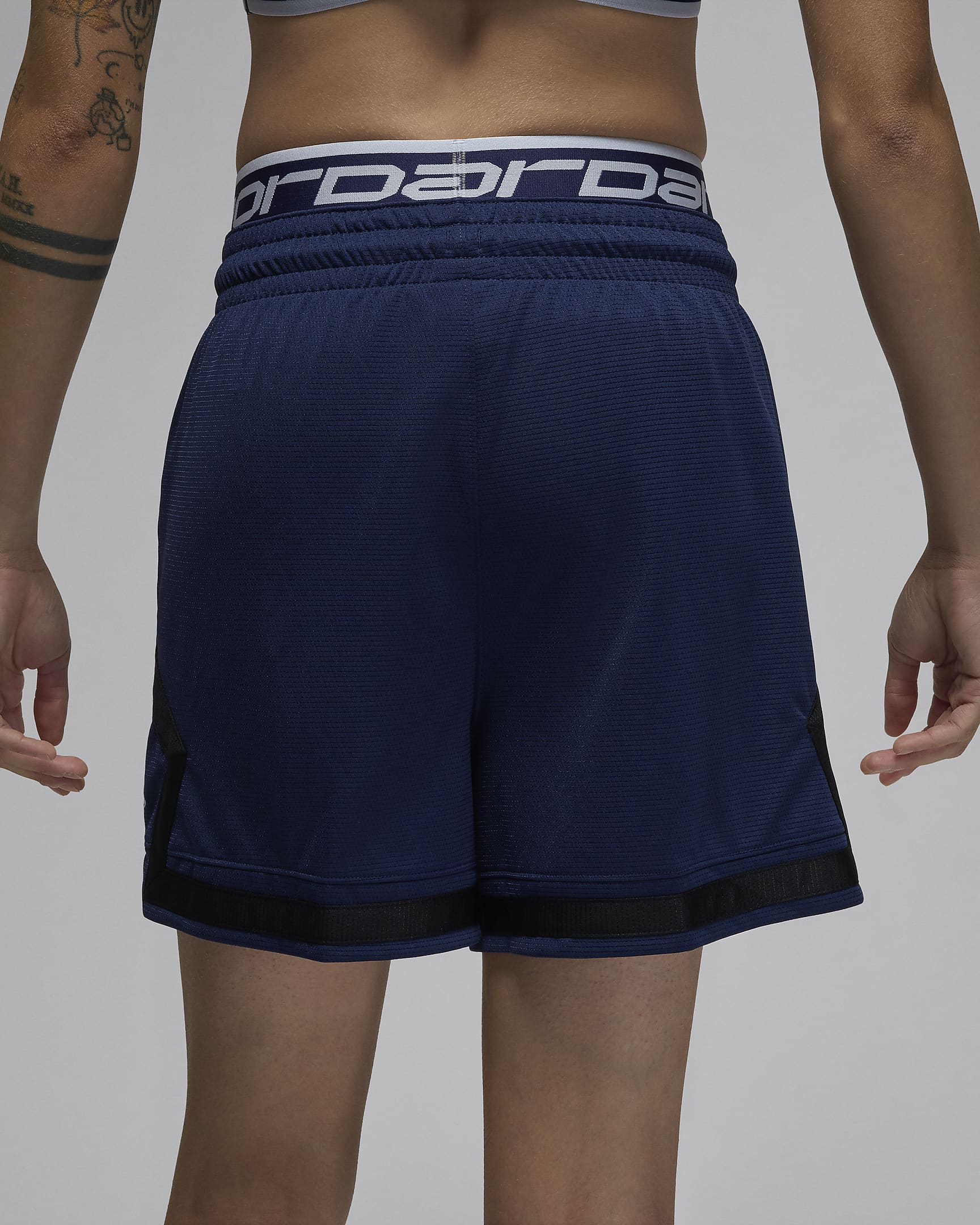 Jordan Sport Women's 10cm (approx.) Diamond Shorts - Midnight Navy/Midnight Navy/Black/Football Grey