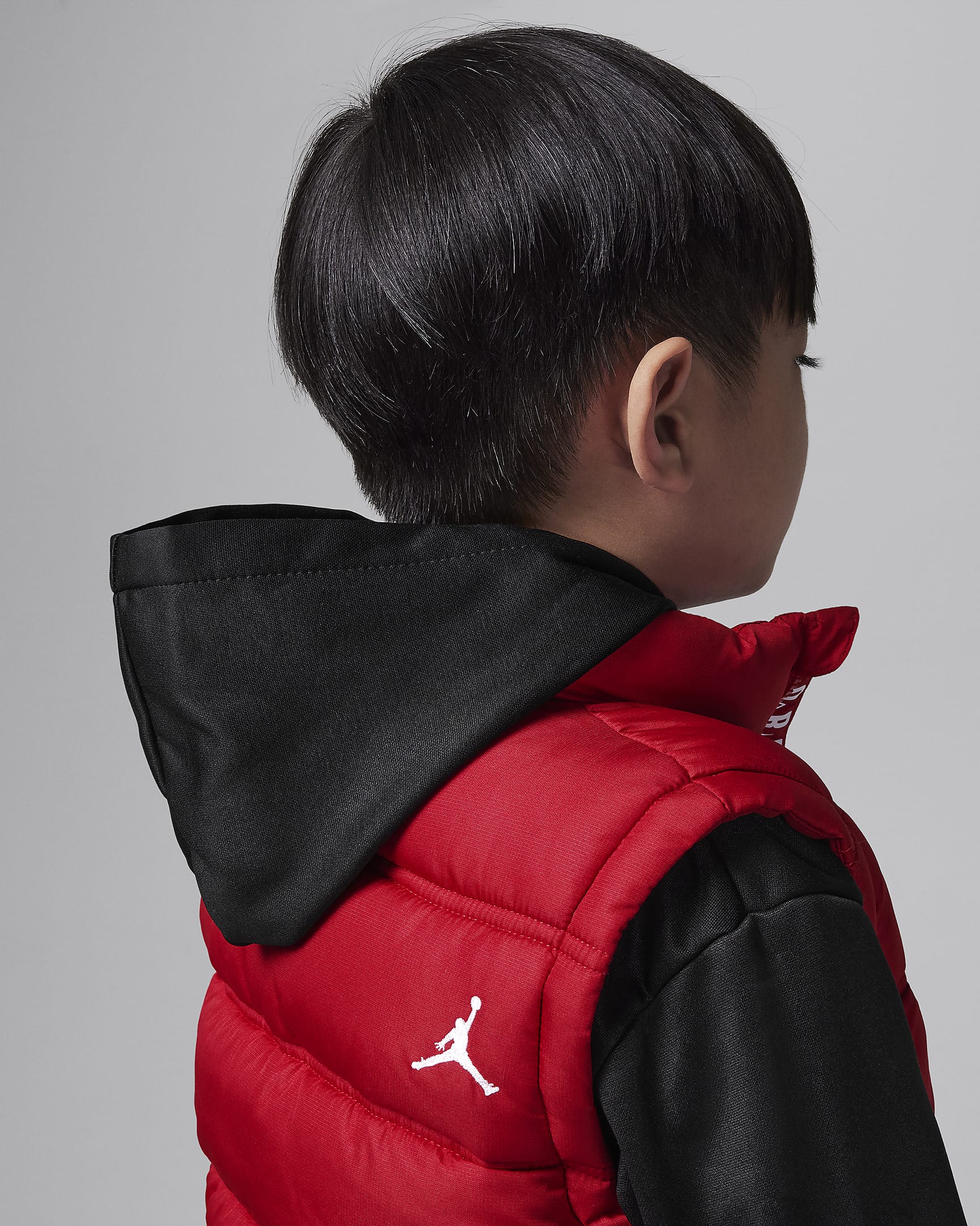 Jordan Little Kids' 2-Fer Jacket - Gym Red/Black