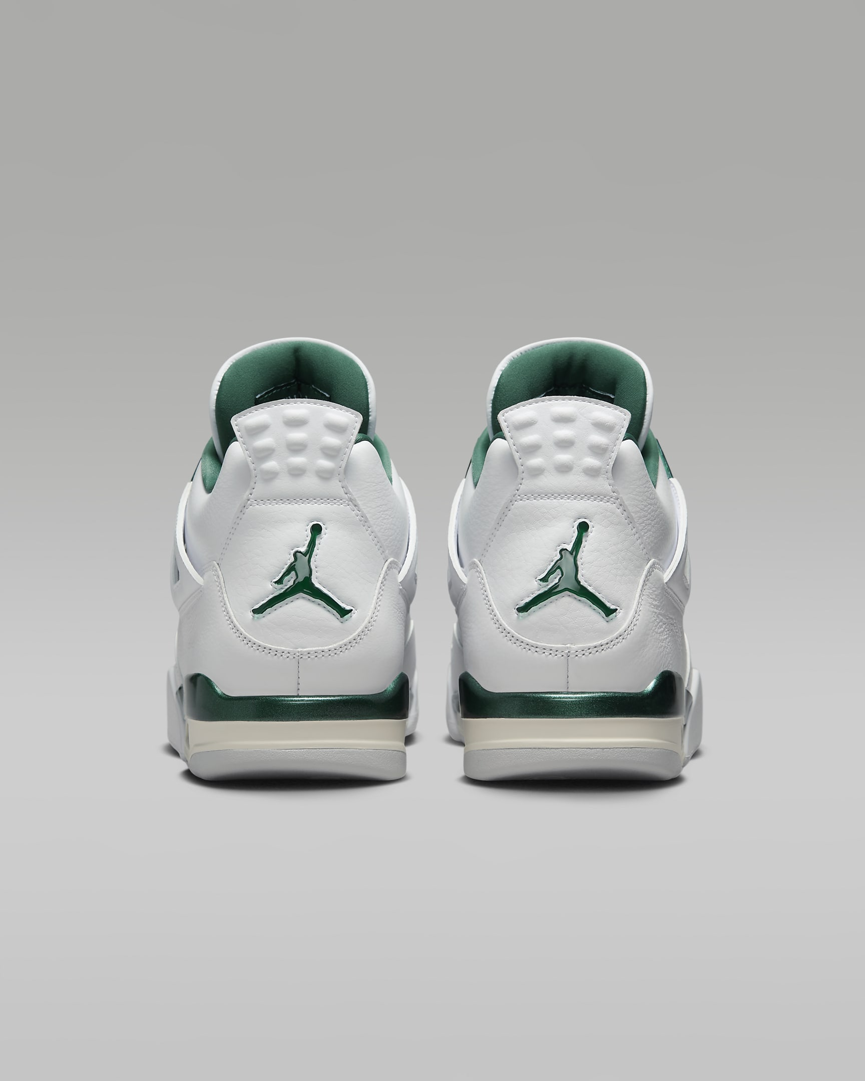 รองเท้าผู้ชาย Air Jordan 4 Retro "Oxidized Green" - ขาว/ขาว/Neutral Grey/Oxidized Green